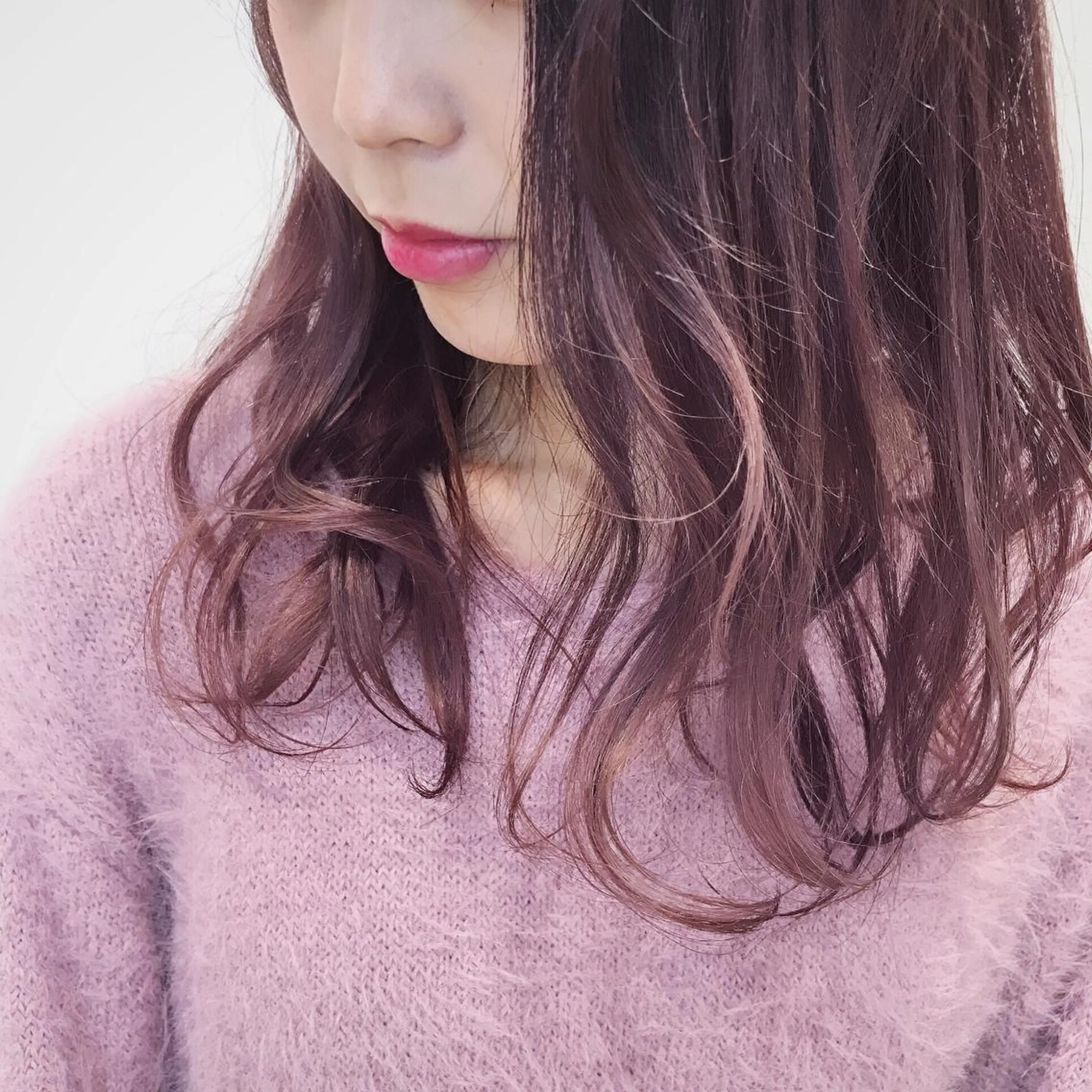 カラー グラデーションカラー ピンクカラー カット ヘアカラー トリートメント インナーエクステ渋谷 🦋KAJIのヘアスタイル