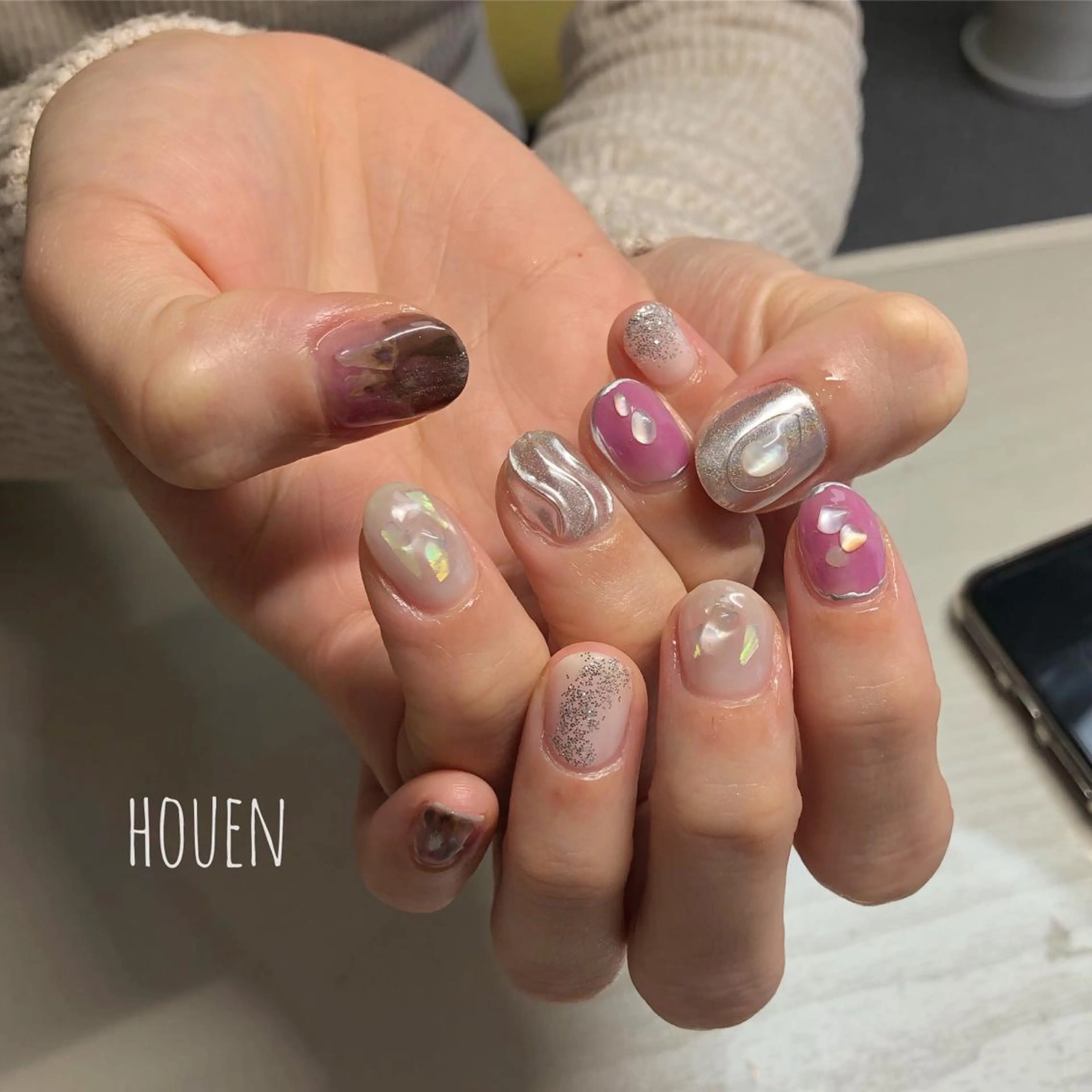 ネイル 持ち込み I pinknail 韓国風·持ち込み専門のネイルデザイン