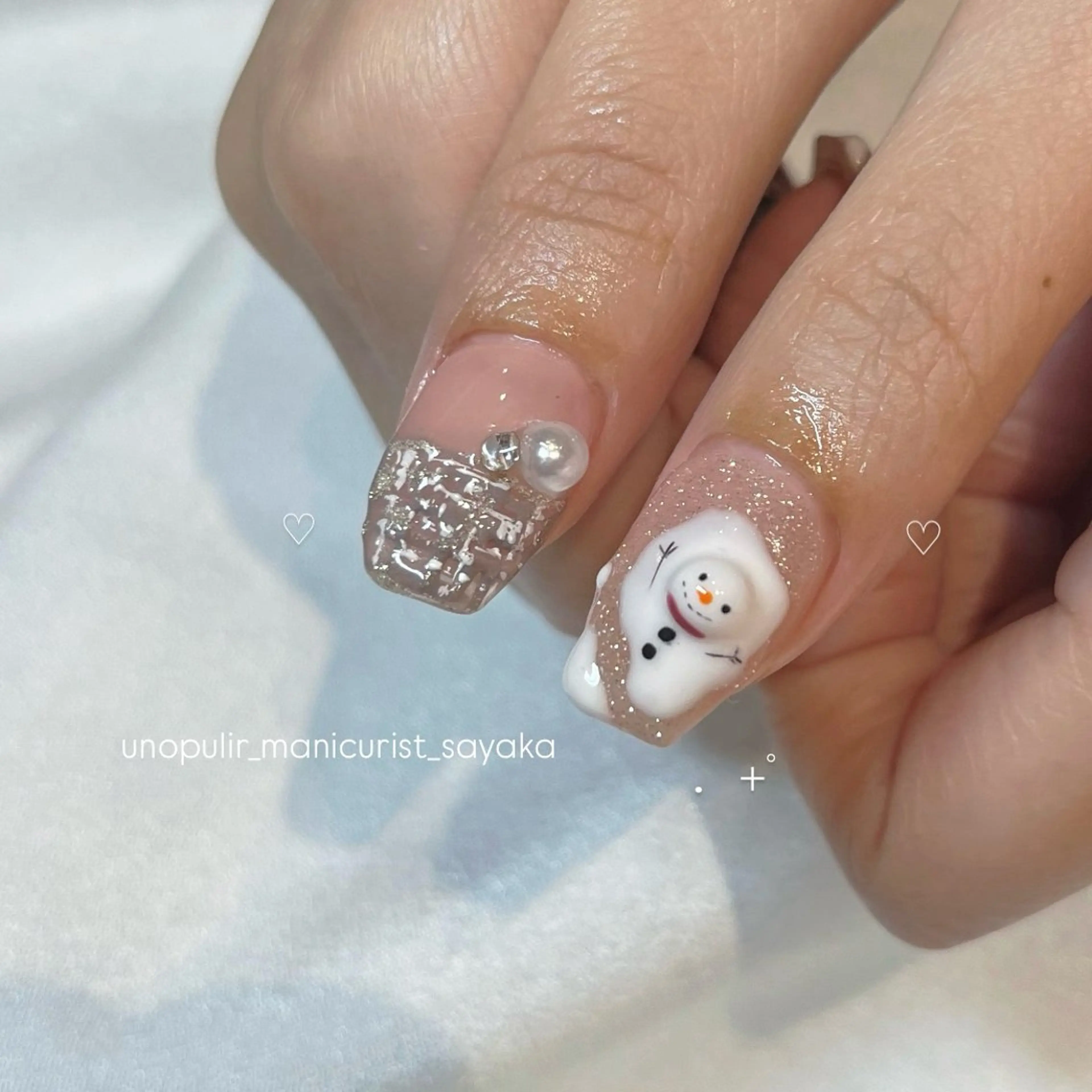 ネイル ハンドネイル unopulir Sayakaのネイルデザイン