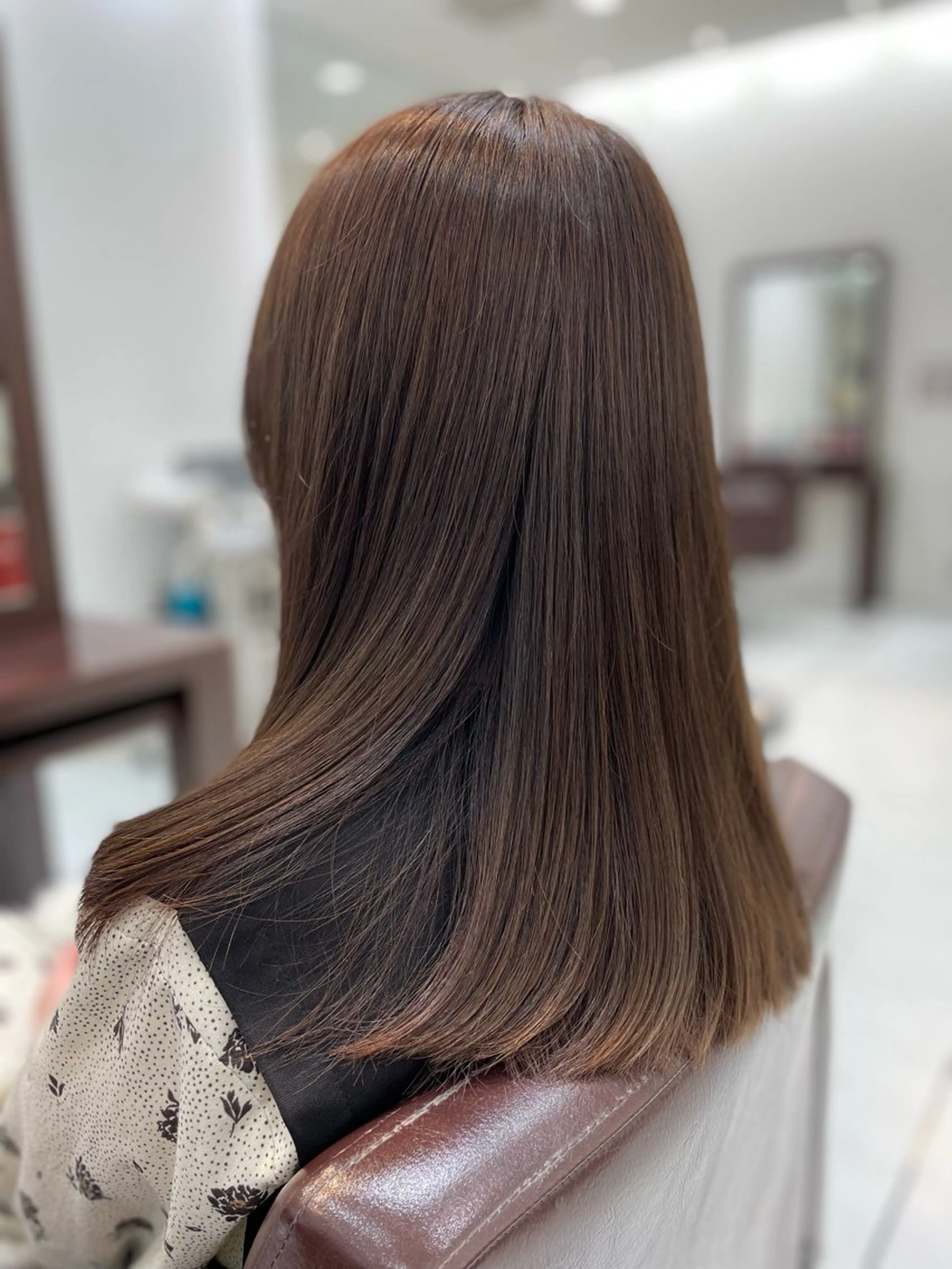 ミディアム カラー ブラウンカラー TAYA千葉そごう店所属・【千葉駅南口歩1分】 MAKAのヘアスタイル