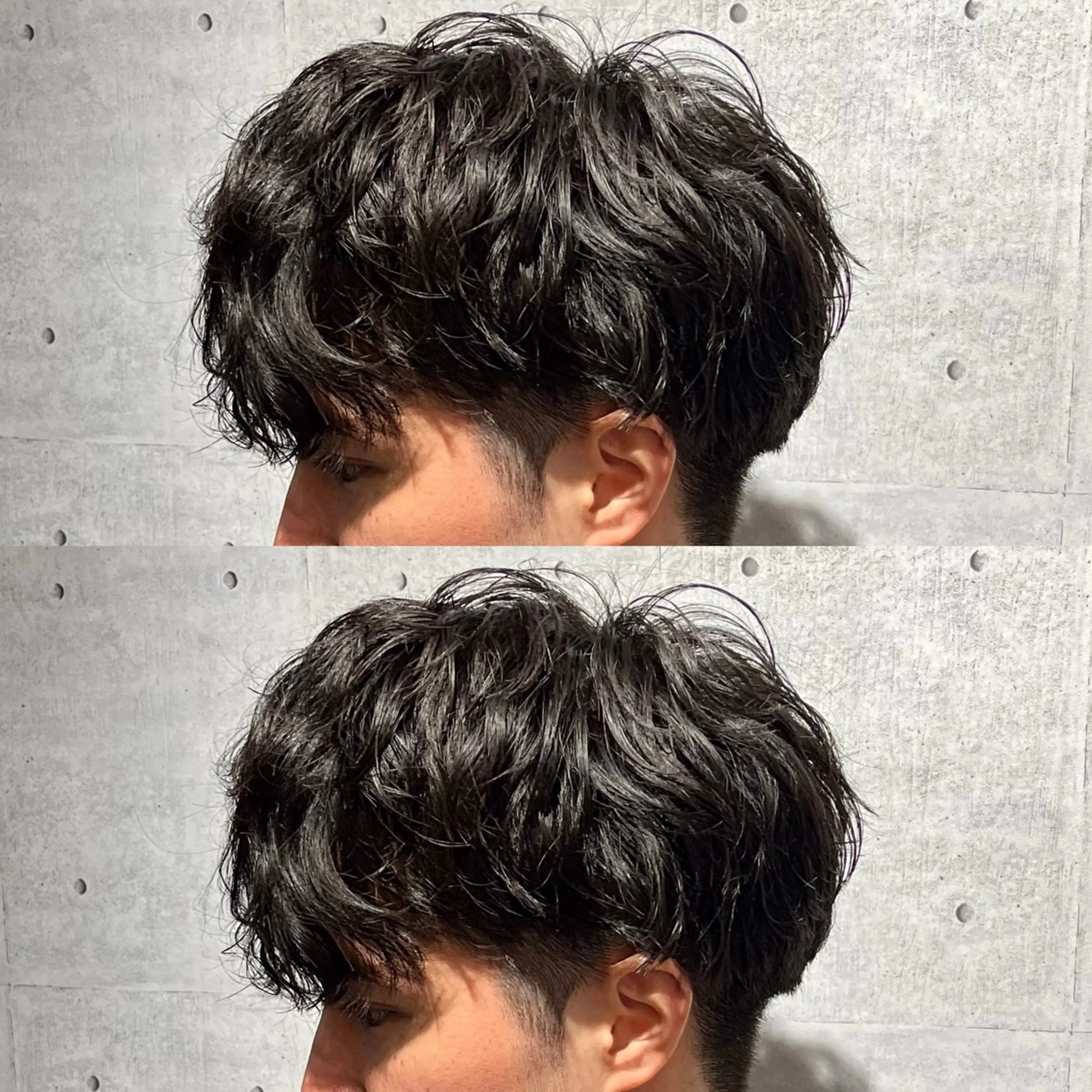 パーマ メンズ メンズパーマ ニュアンスパーマ スパイラルパーマ カット パーマ トリートメント ヘアセット 【メンズパーマ✨️ 髪質改善矯正】岩城のヘアスタイル