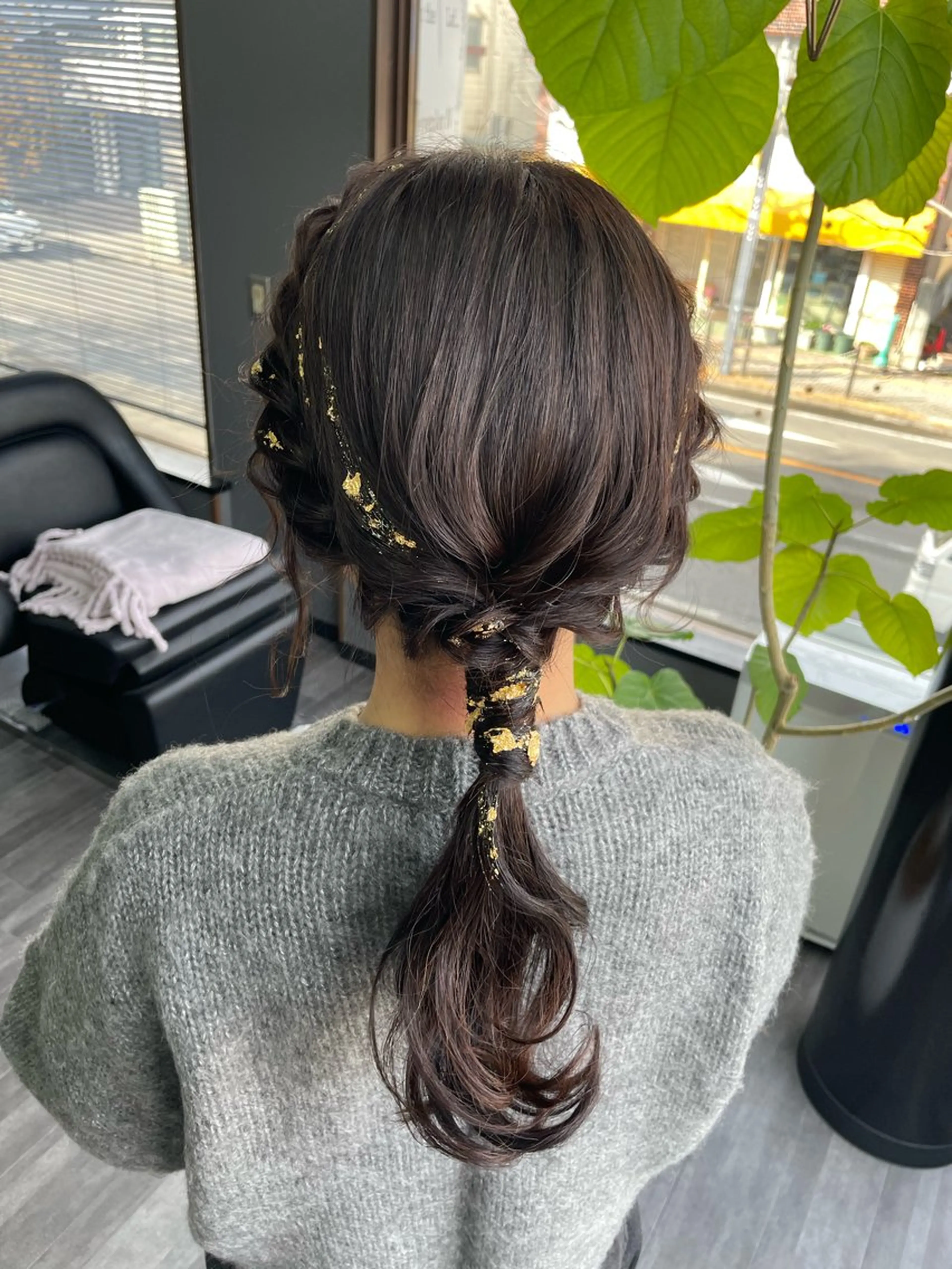 ヘアアレンジ オノ アカネのヘアスタイル