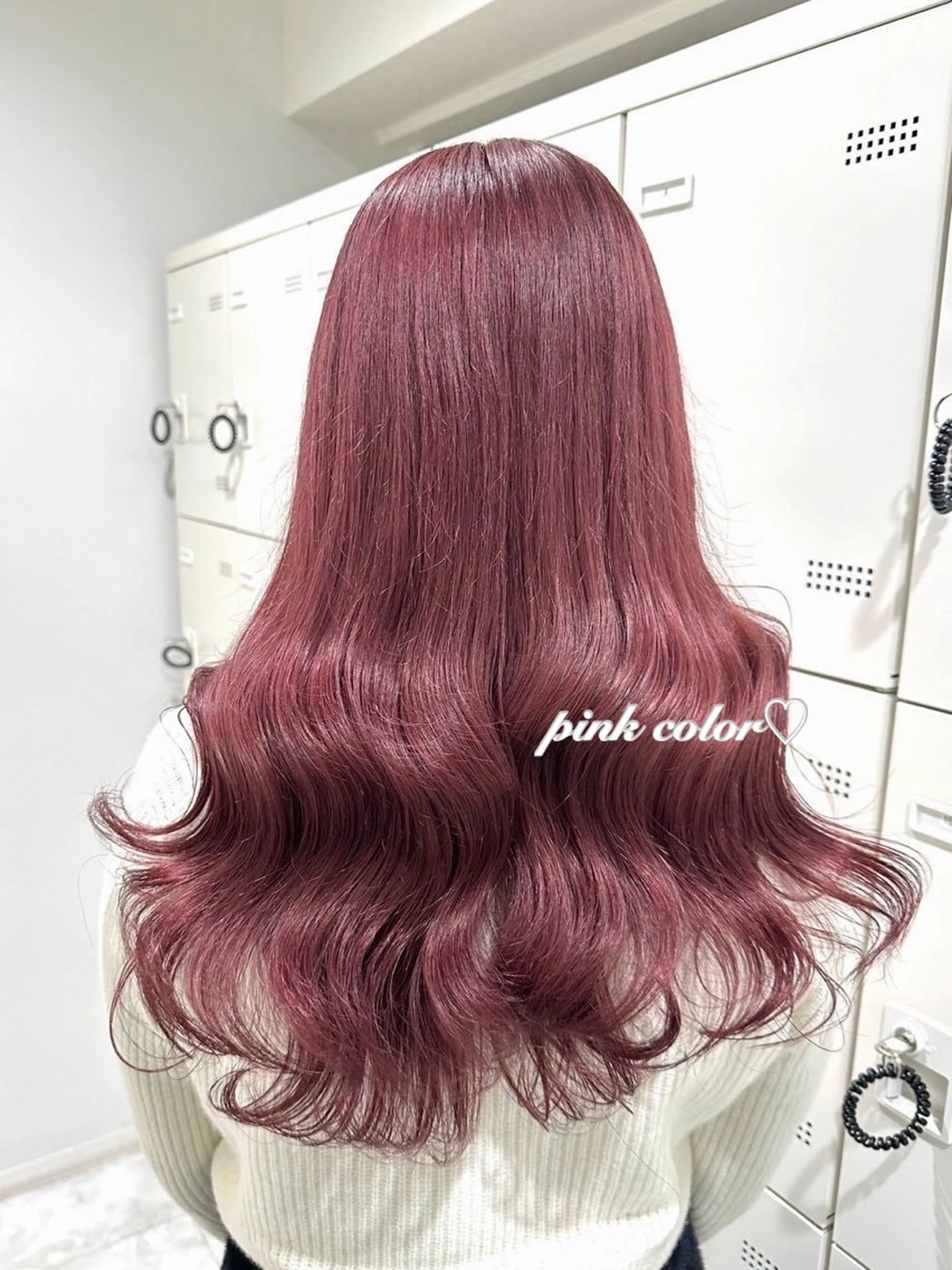 ロング カラー 韓国系ハイトーン🎀 Nanami🫧のヘアスタイル