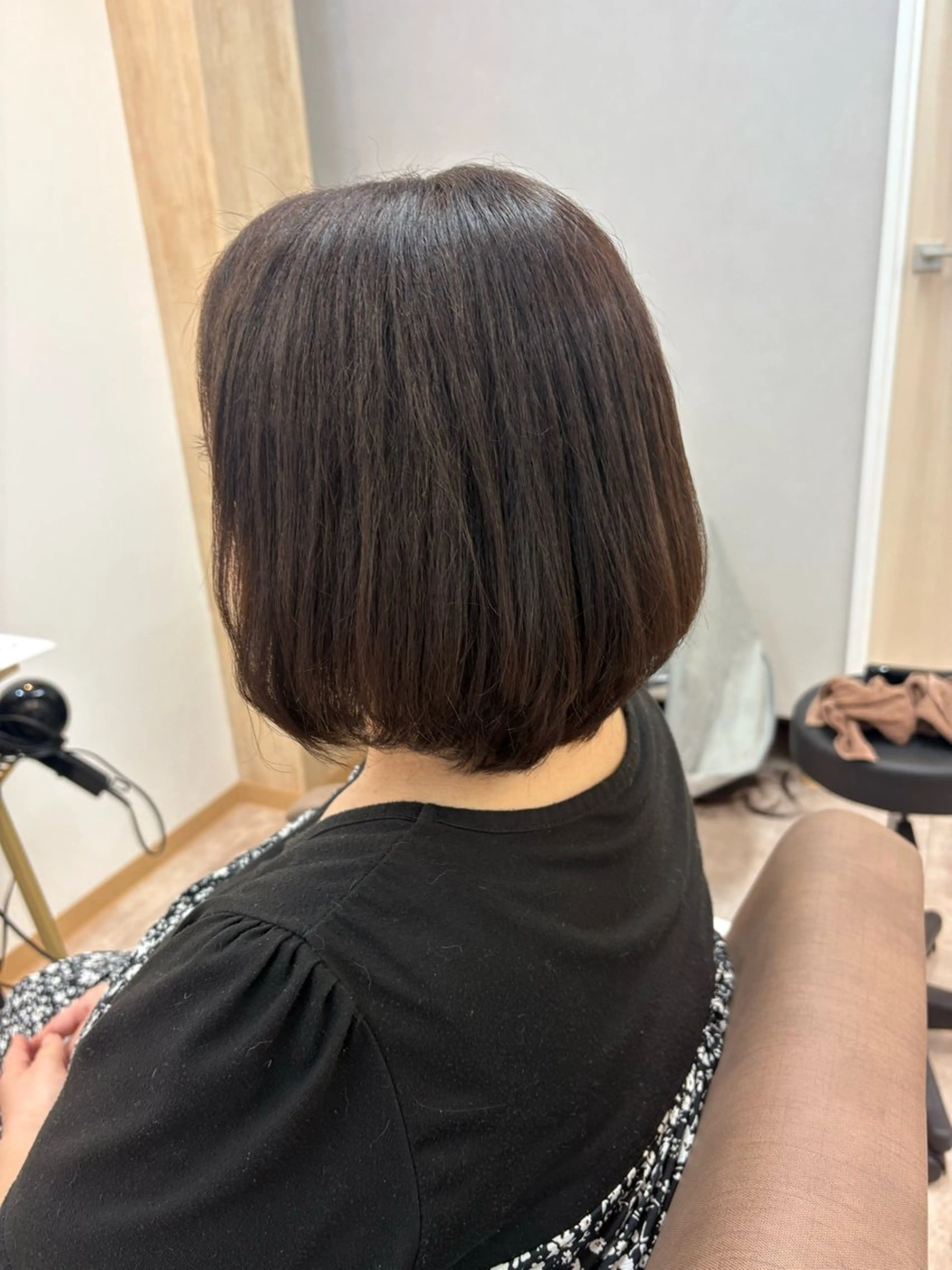ミディアム 縮毛矯正 TELA HAIR 幕張本郷店　千尋のヘアスタイル