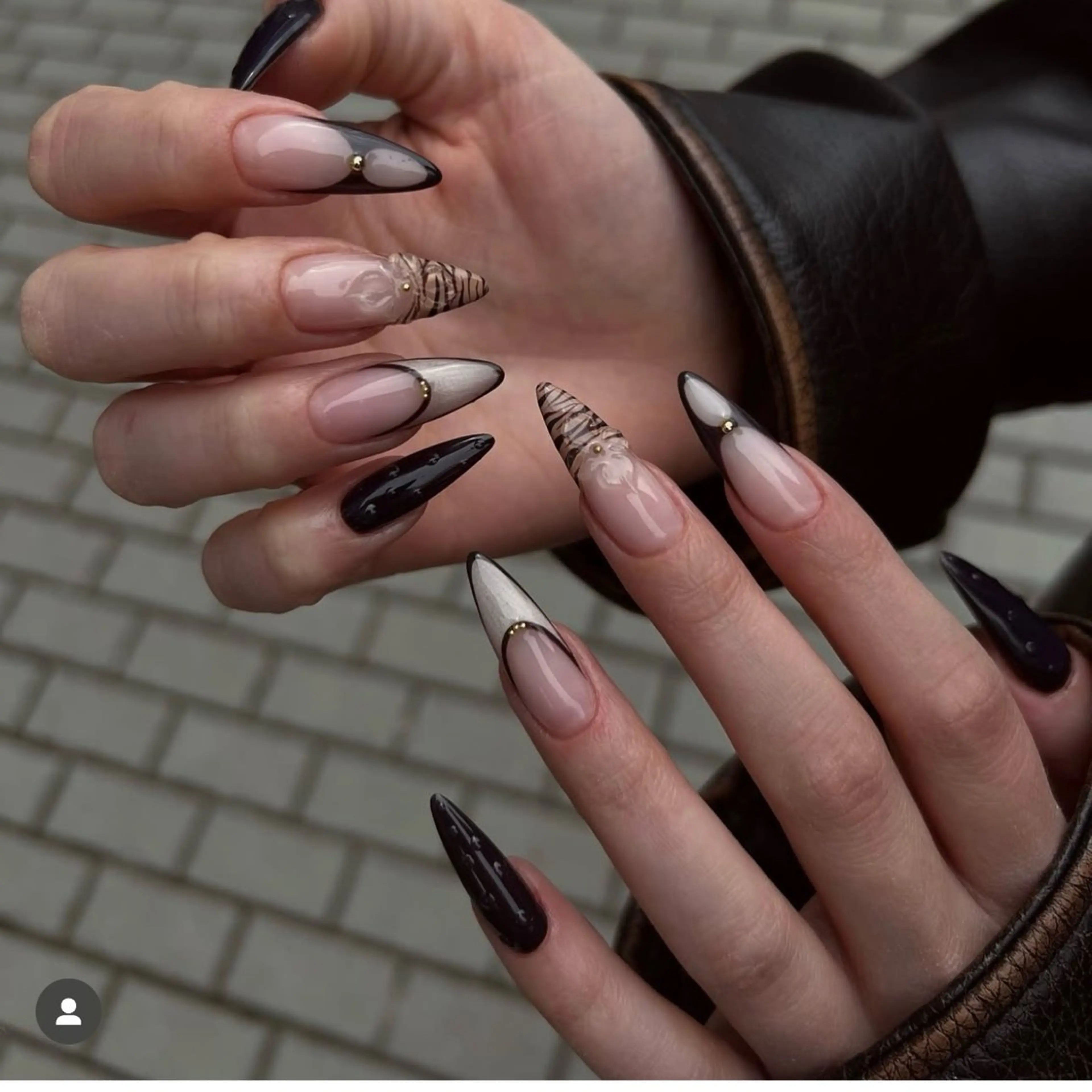 ネイル アートネイル フレンチネイル キラキラネイル 韓国ネイル オフィスネイル chirin nailのネイルデザイン