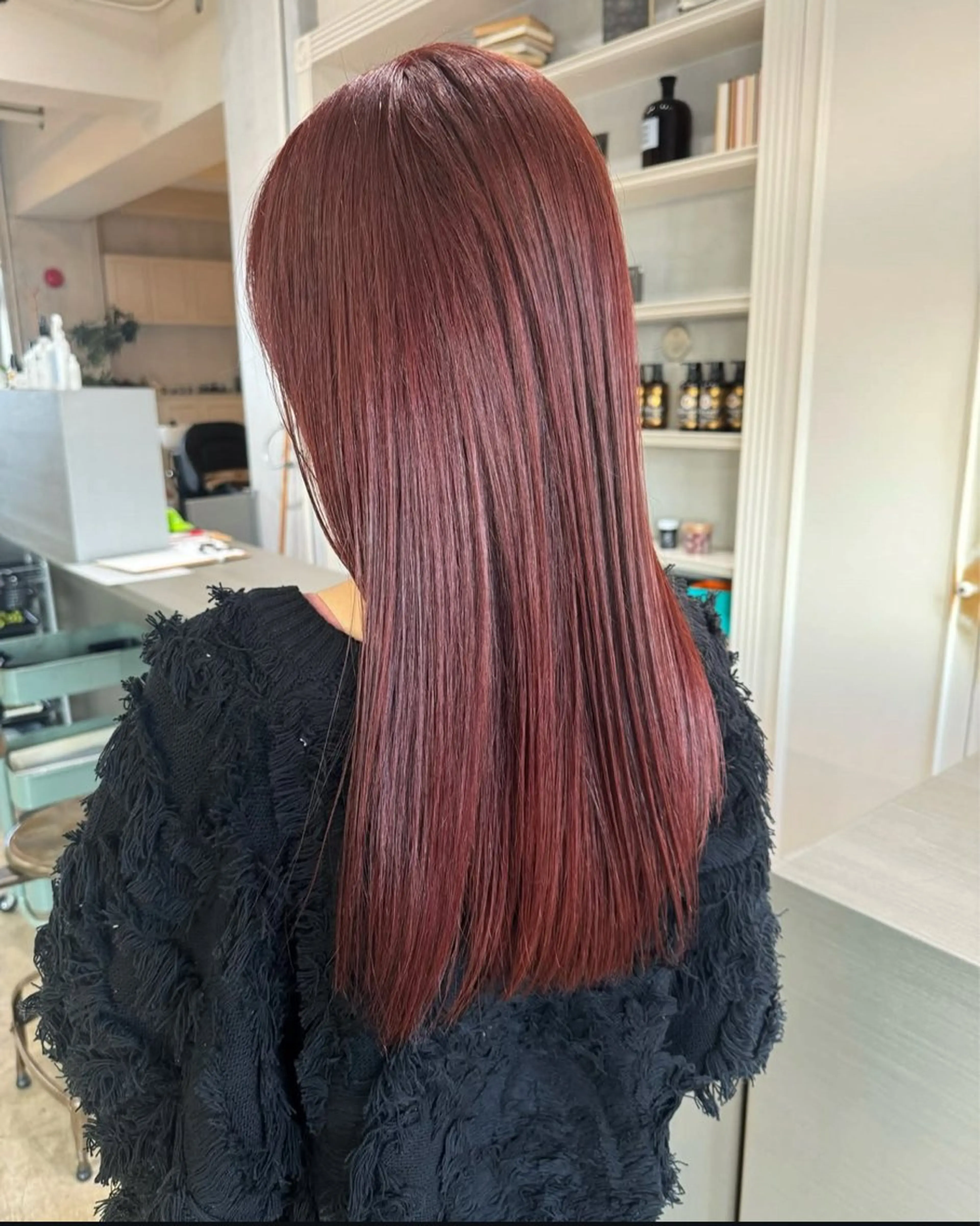 【平日限定】カット+縮毛矯正+トリートメントの写真