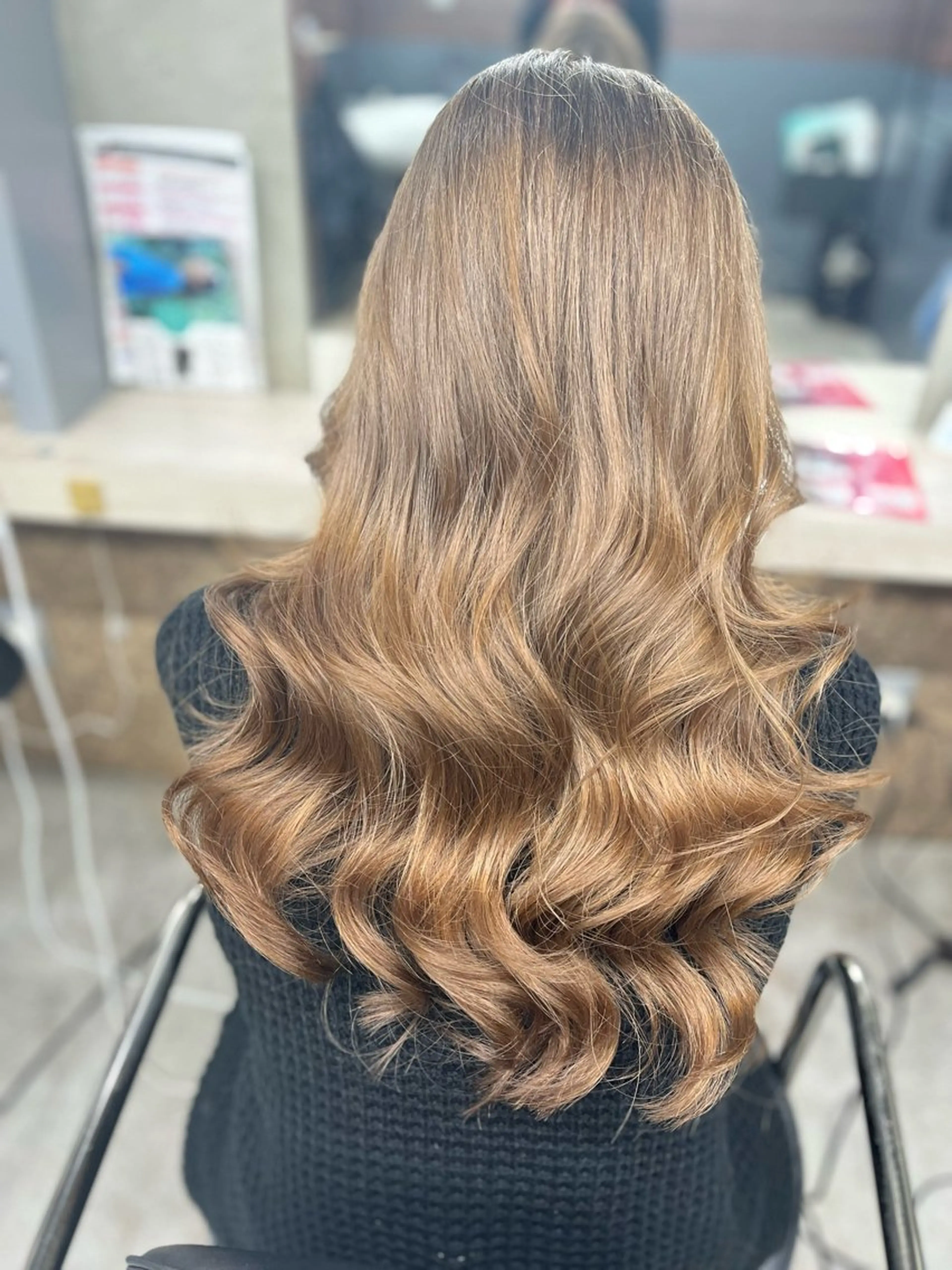 ロング カラー ヘアカラー トリートメント 🐈‍⬛多系統🕶 tsubura🖤のヘアスタイル