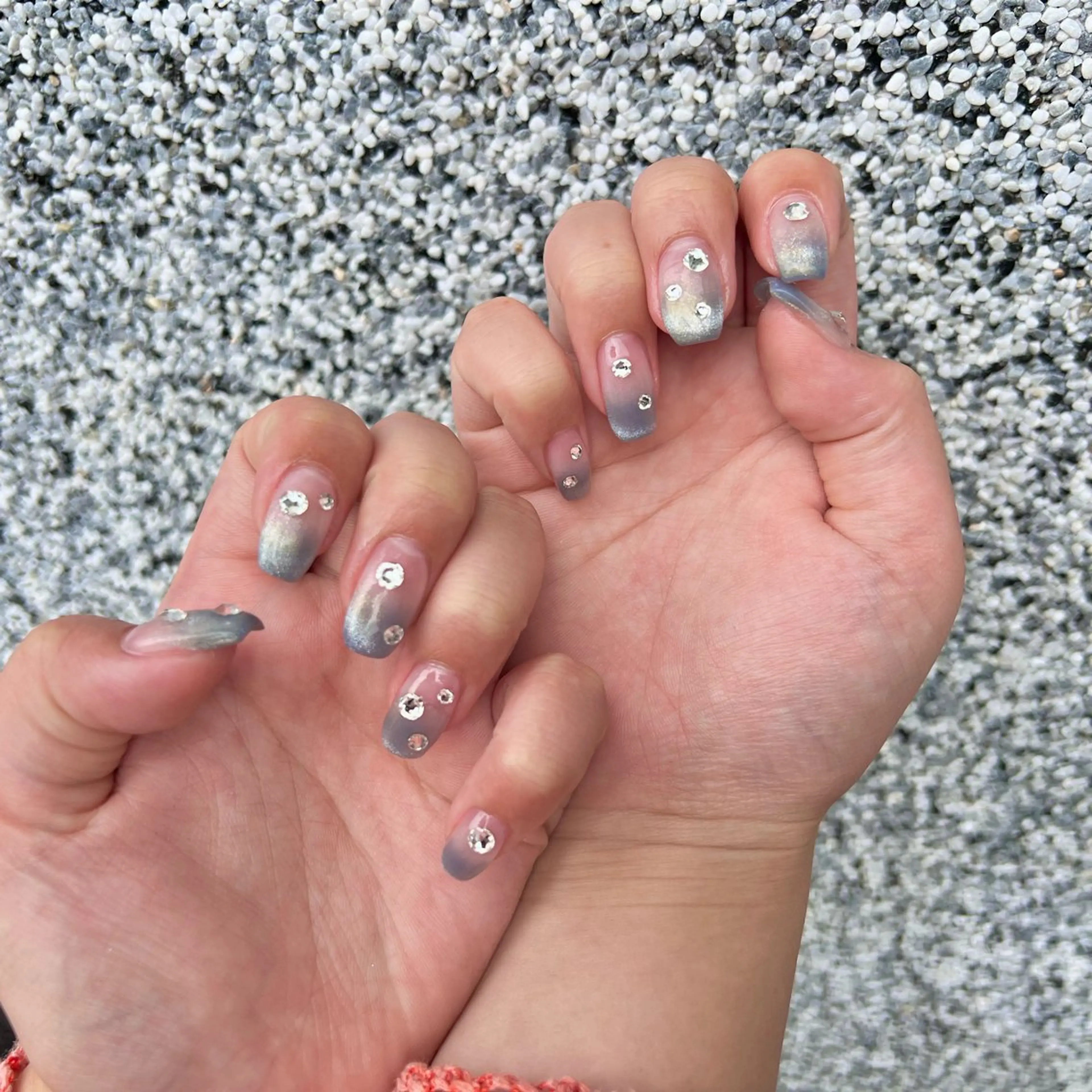 ネイル キラキラネイル マグネットネイル Nail Sant Esperanza by SALON DE やす所属・Sant Esperanzaのネイルデザイン