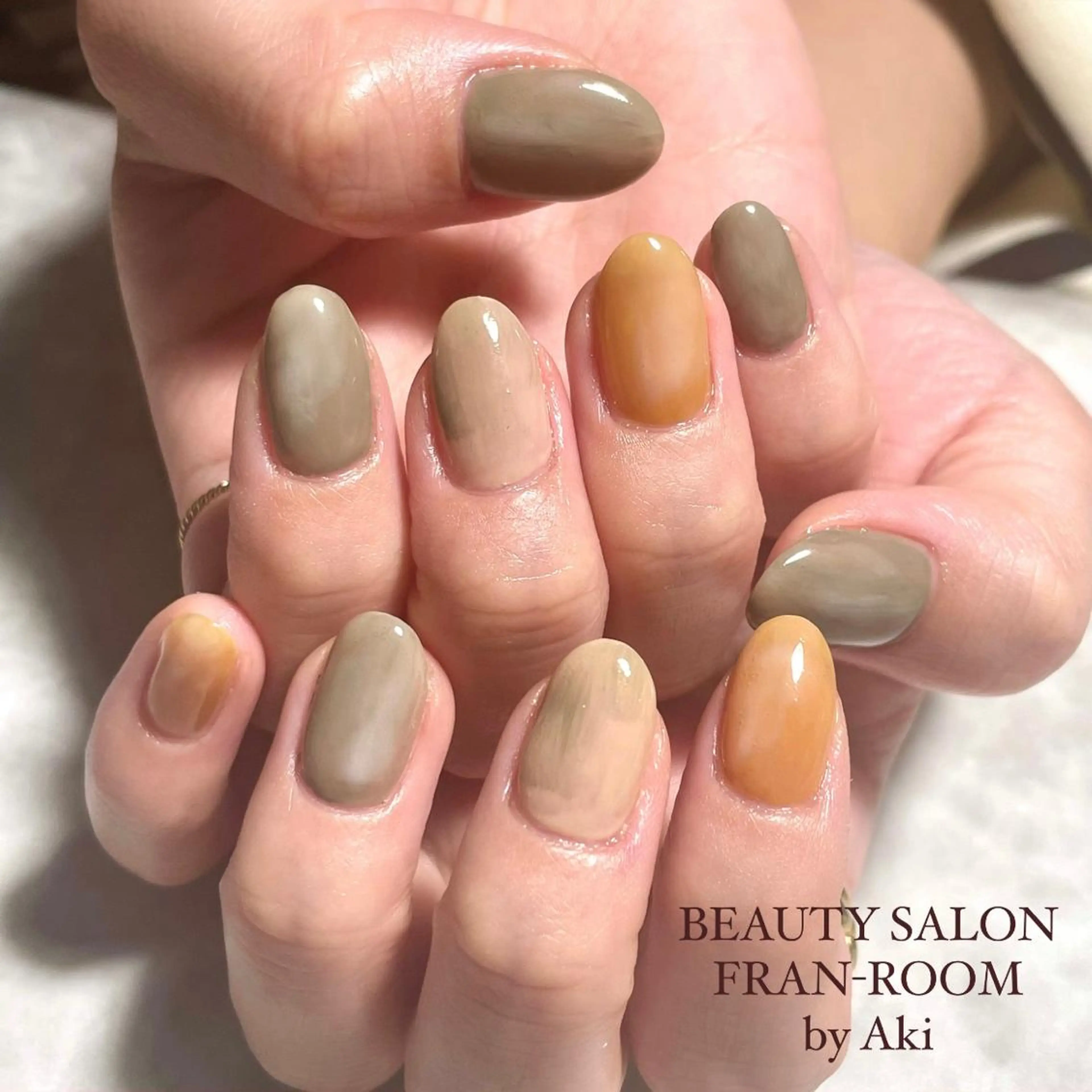 ネイル ジェルネイル パラジェル FRAN -ROOMのネイルデザイン
