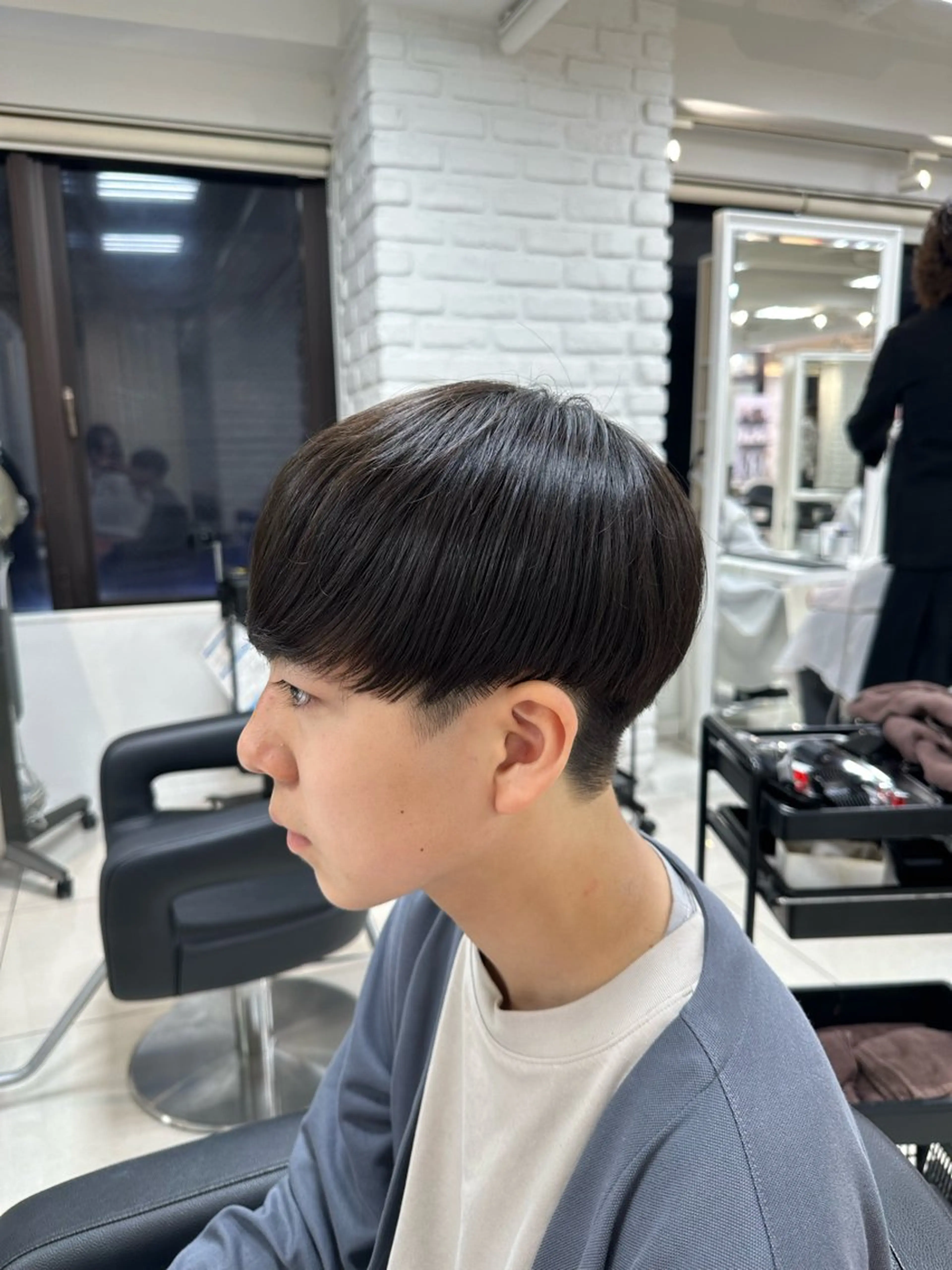 【ご新規様限定】カット＋Rストレート＋トリートメント ［施術時間180分］メンズカットの写真