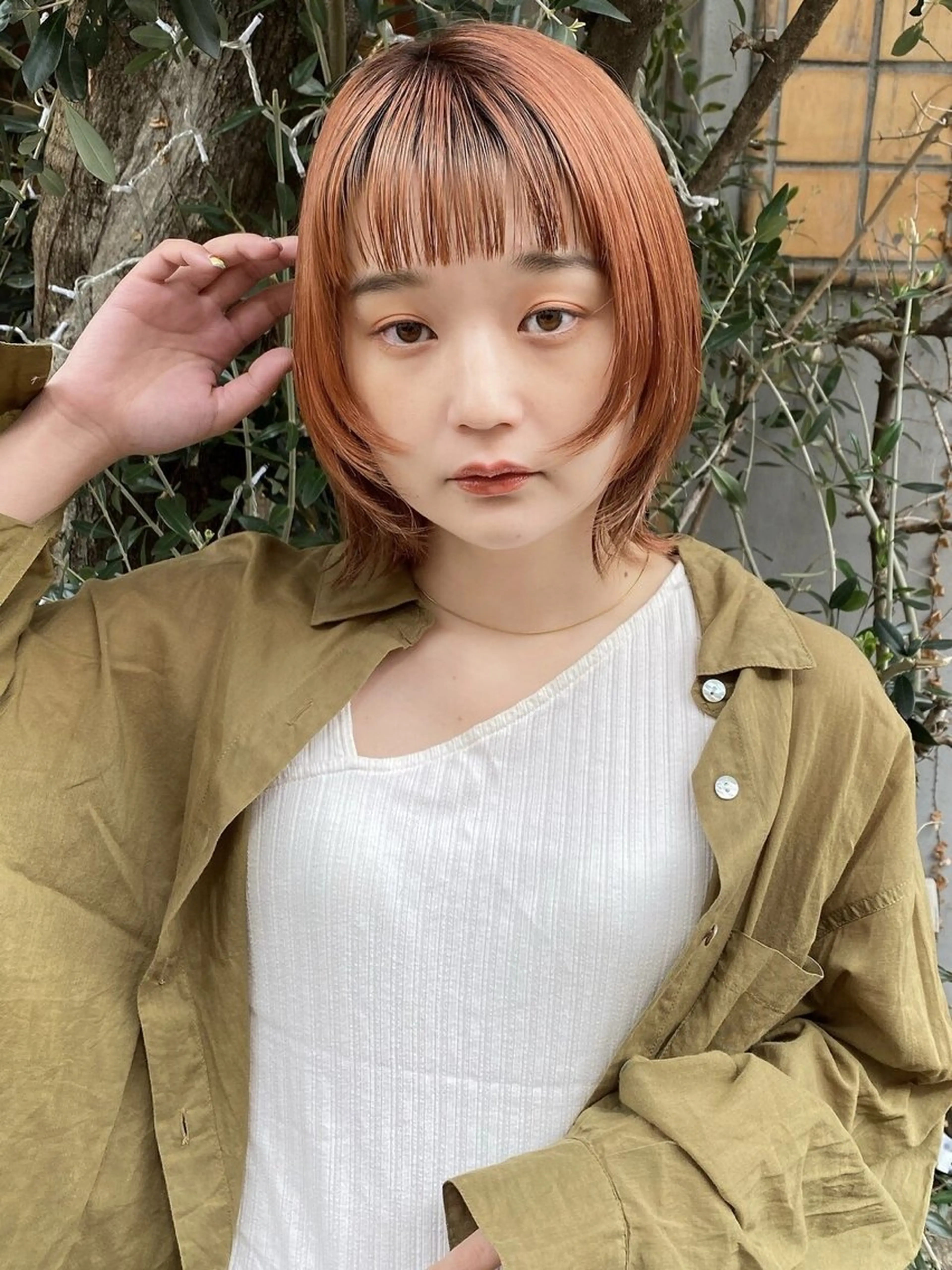 ショート カラー ヘアカラー 🧚🏻momo 🧚🏻【下北沢】のヘアスタイル