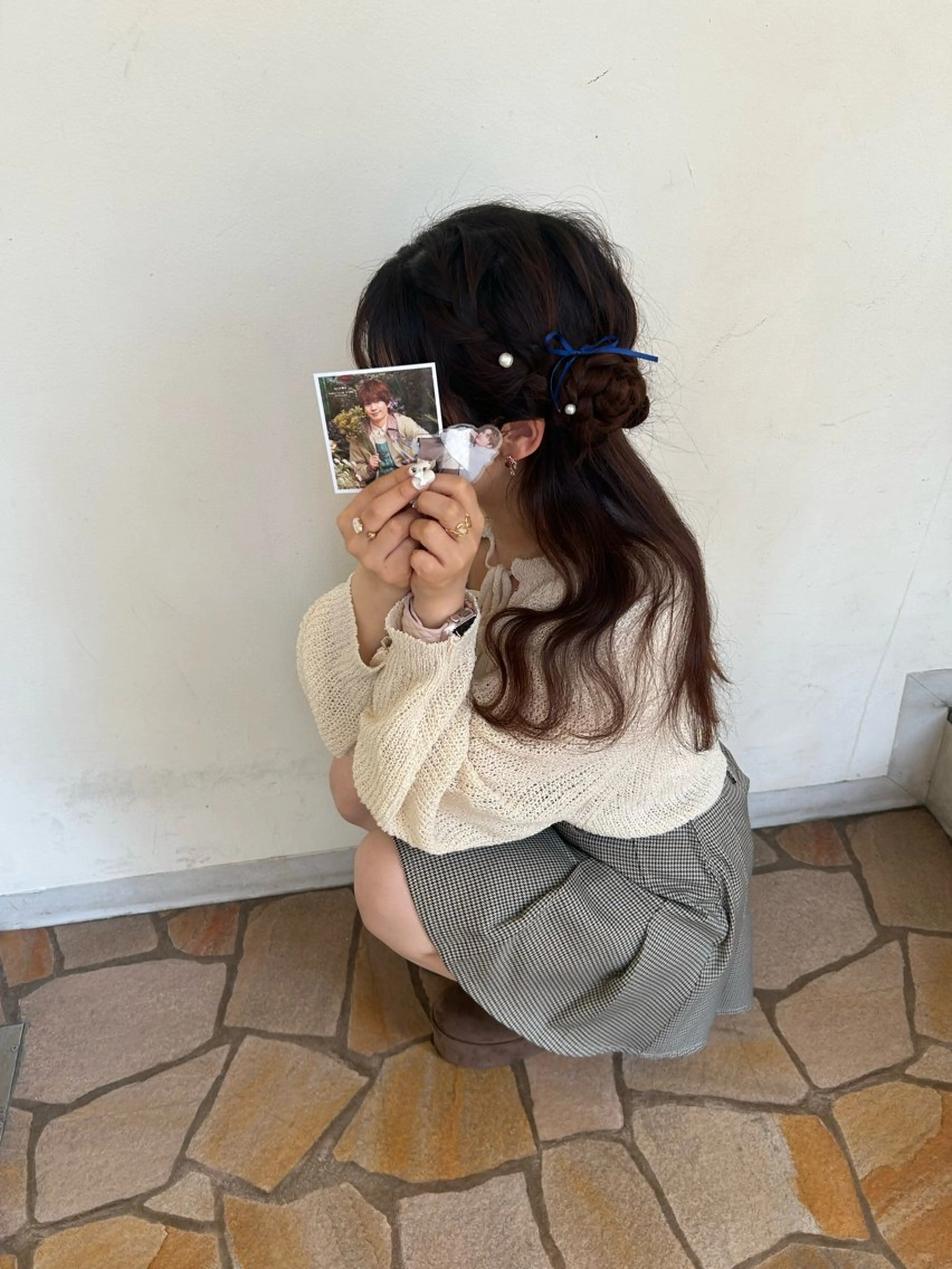 ロング ヘアアレンジ 山端 梨音のヘアスタイル