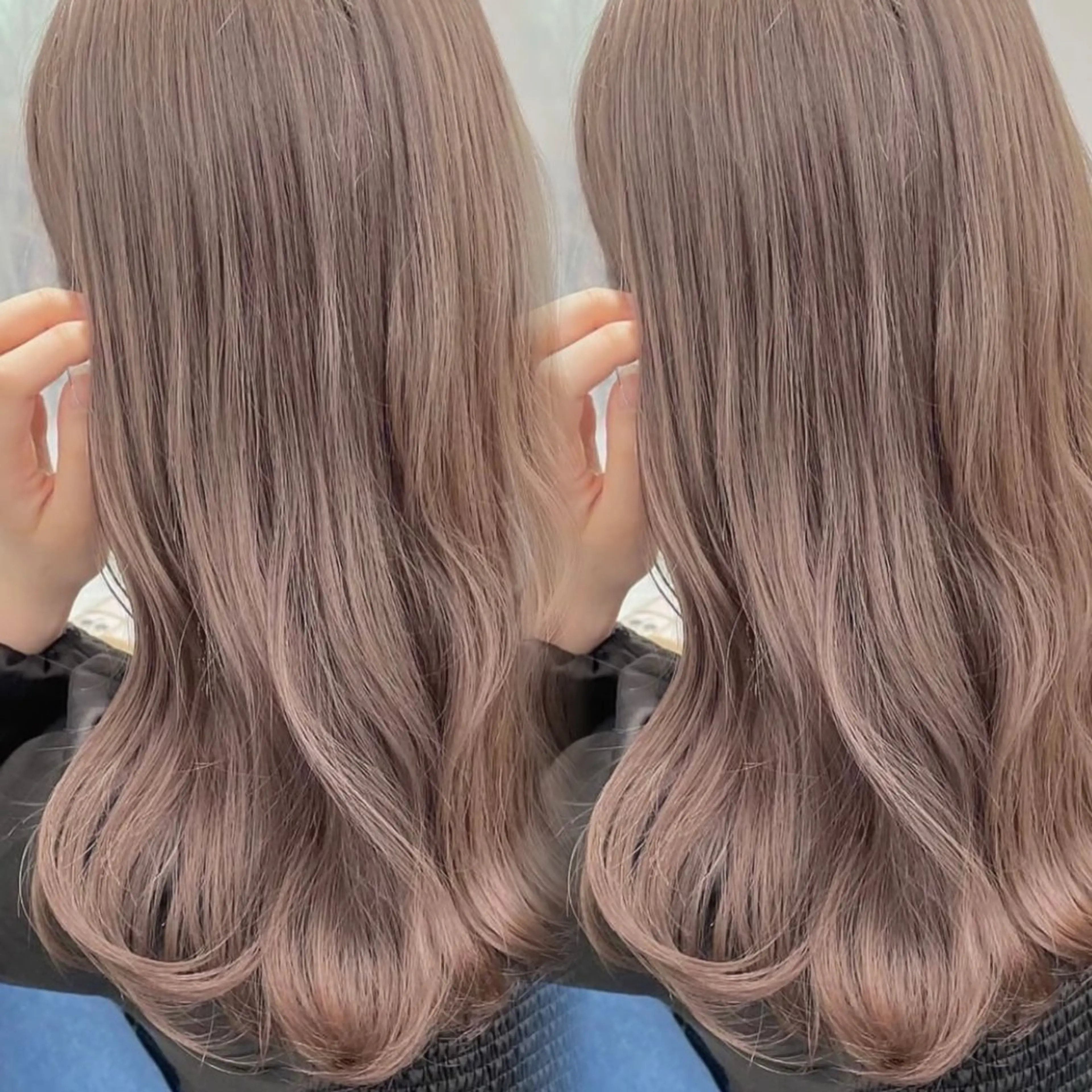 ロング カラー カット ヘアカラー トリートメント 髪質改善/美髪矯正 艶髪/Takutoのヘアスタイル