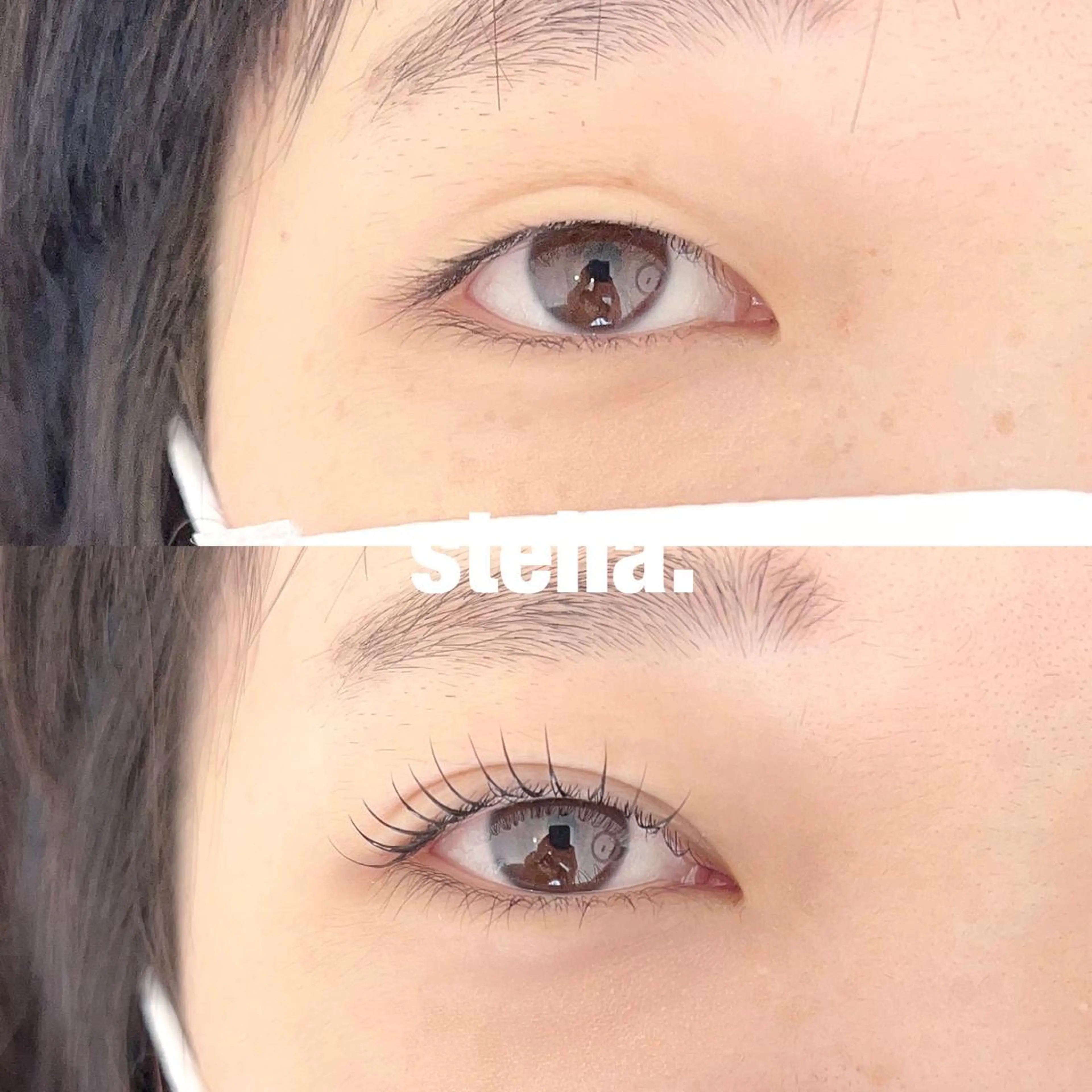 マツエク・マツパ 一重×まつ毛パーマ Stella eyelashのマツエク・マツパデザイン