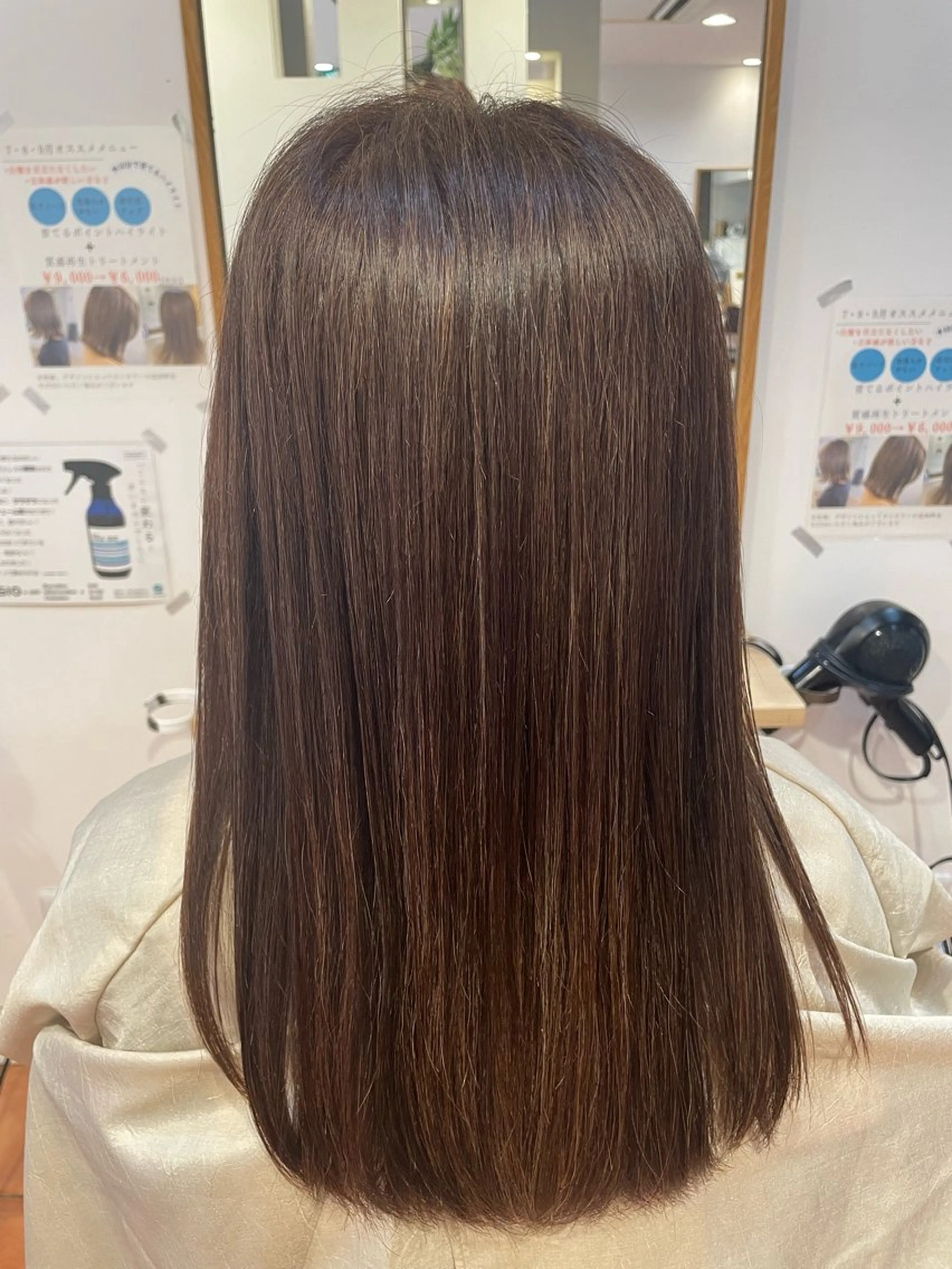 ロング 坂元 心愛のヘアスタイル