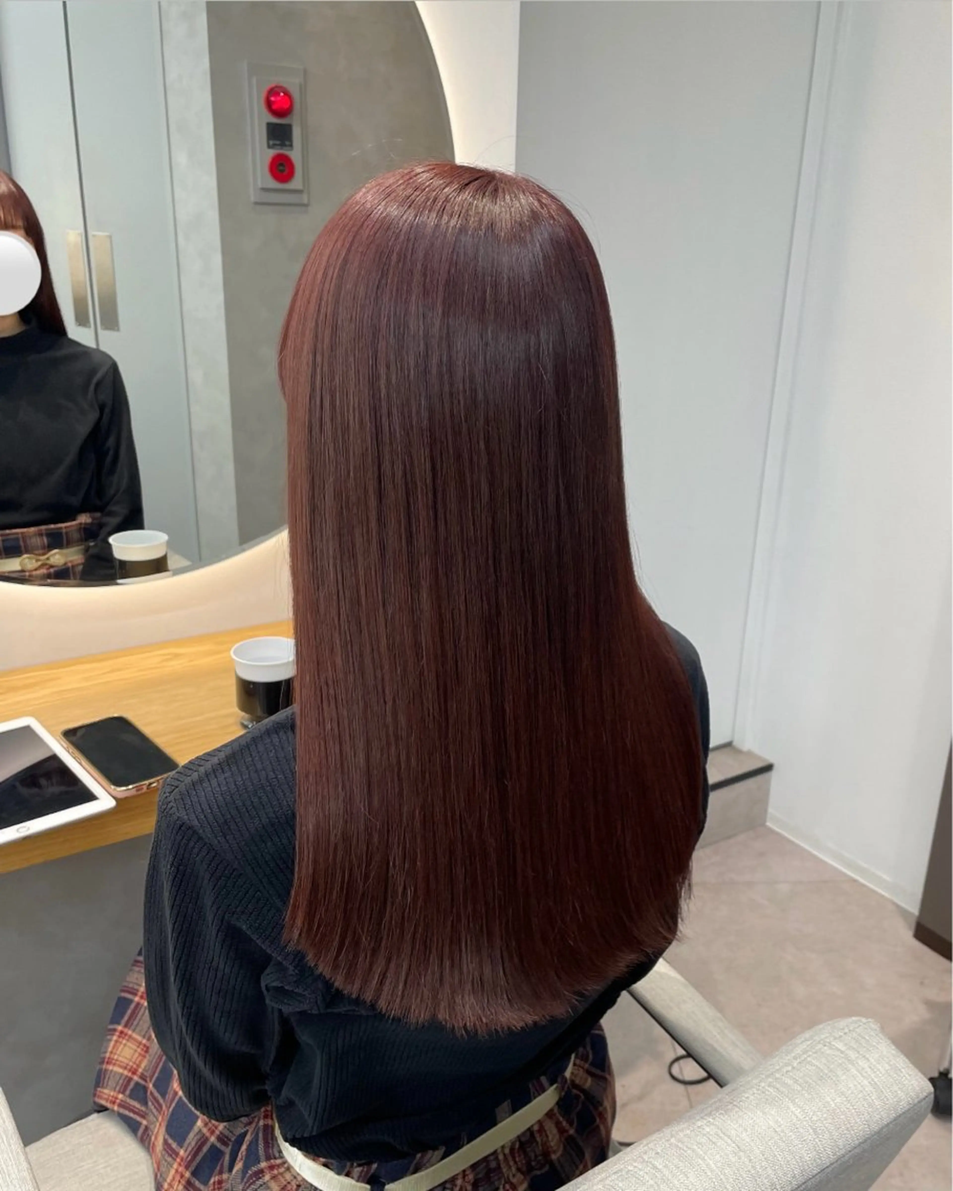 ロング カラー ラベンダーカラー ピンクカラー レッドカラー 澤 佑華 🎀 透明感カラーのヘアスタイル