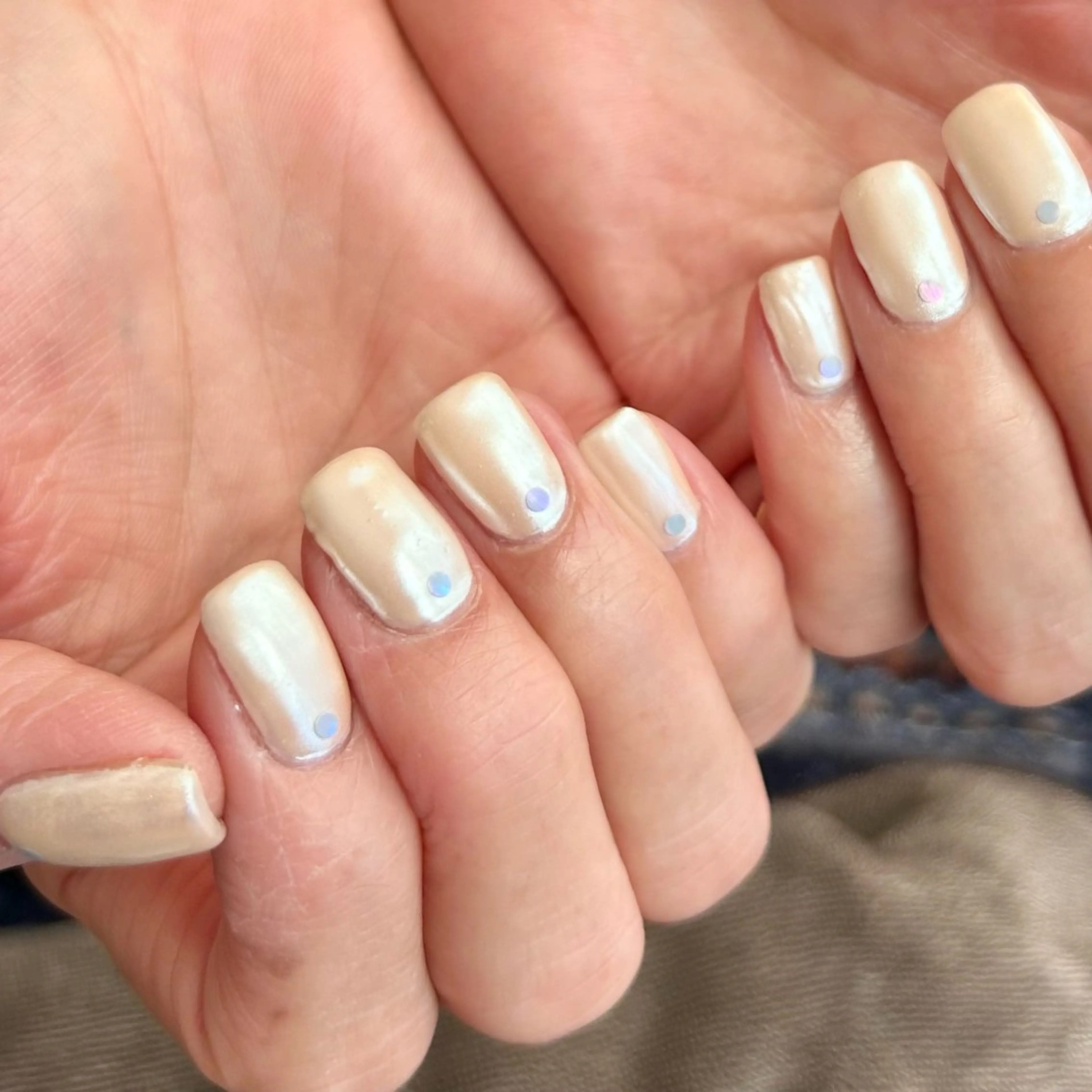ネイル ホワイト nailsalon kiii'sのネイルデザイン