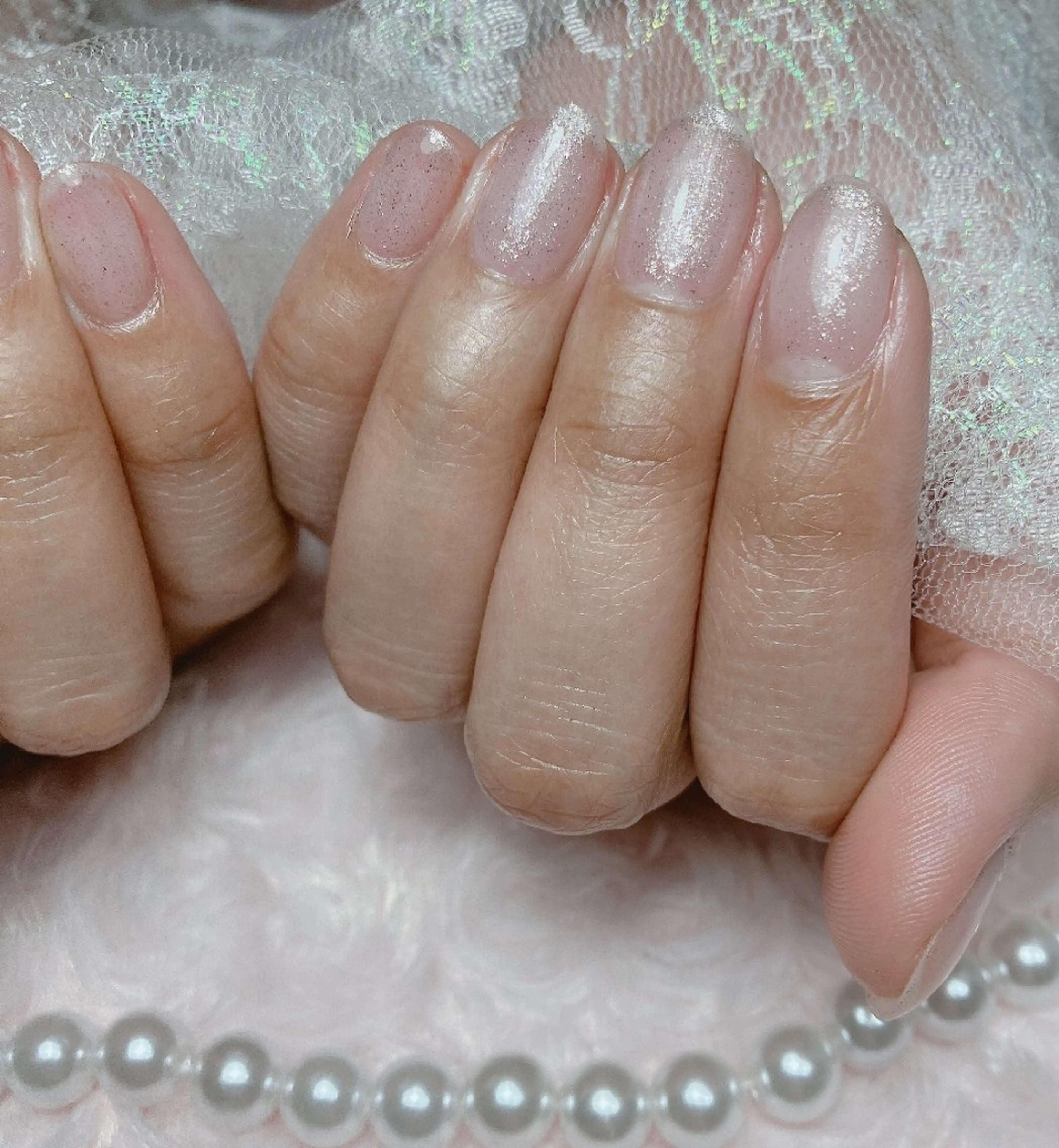 ネイル ラメ(グリッター) ワンカラーネイル Nail Salon  Rufu【ルフ】のネイルデザイン