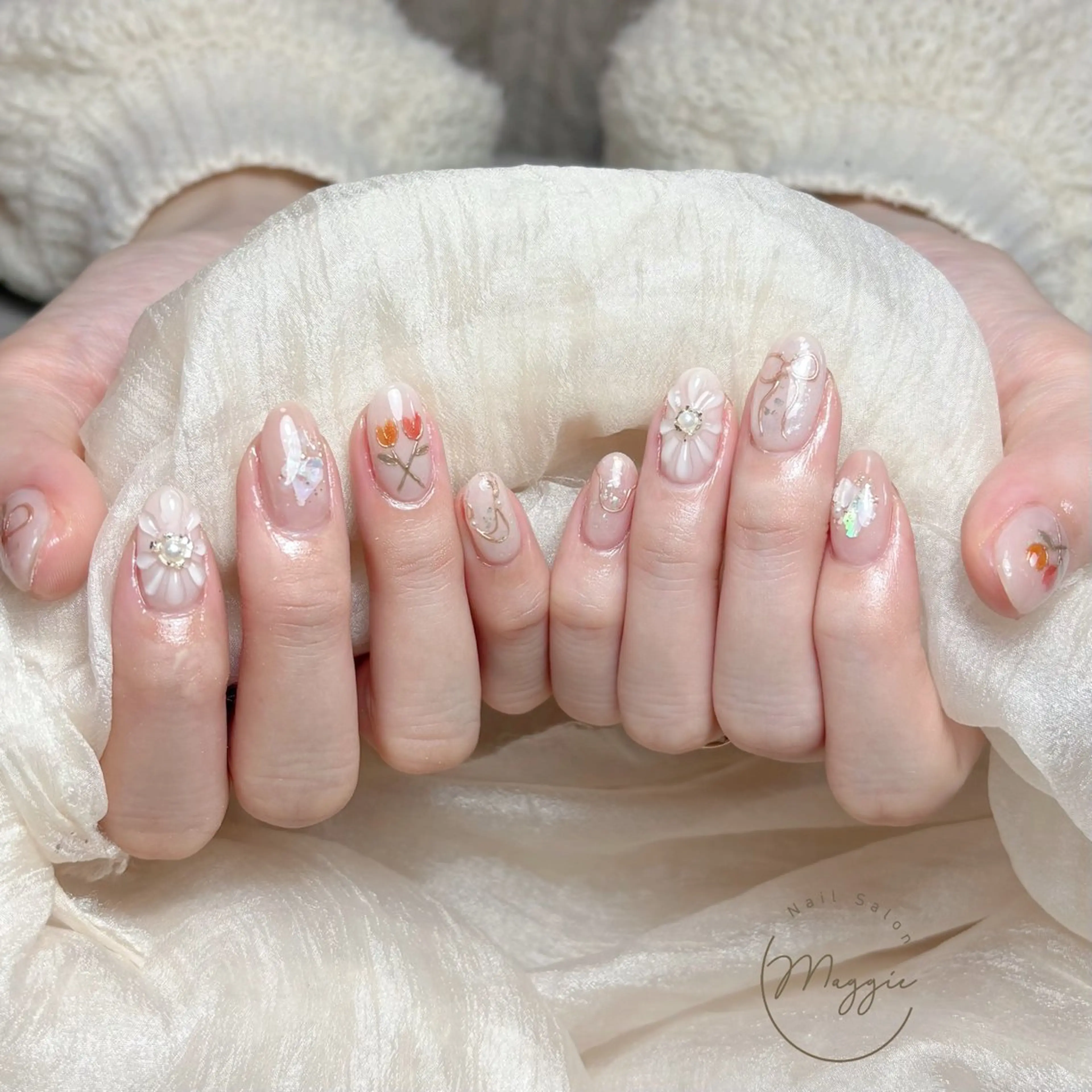 ネイル 持ち込み Ti miのネイルデザイン