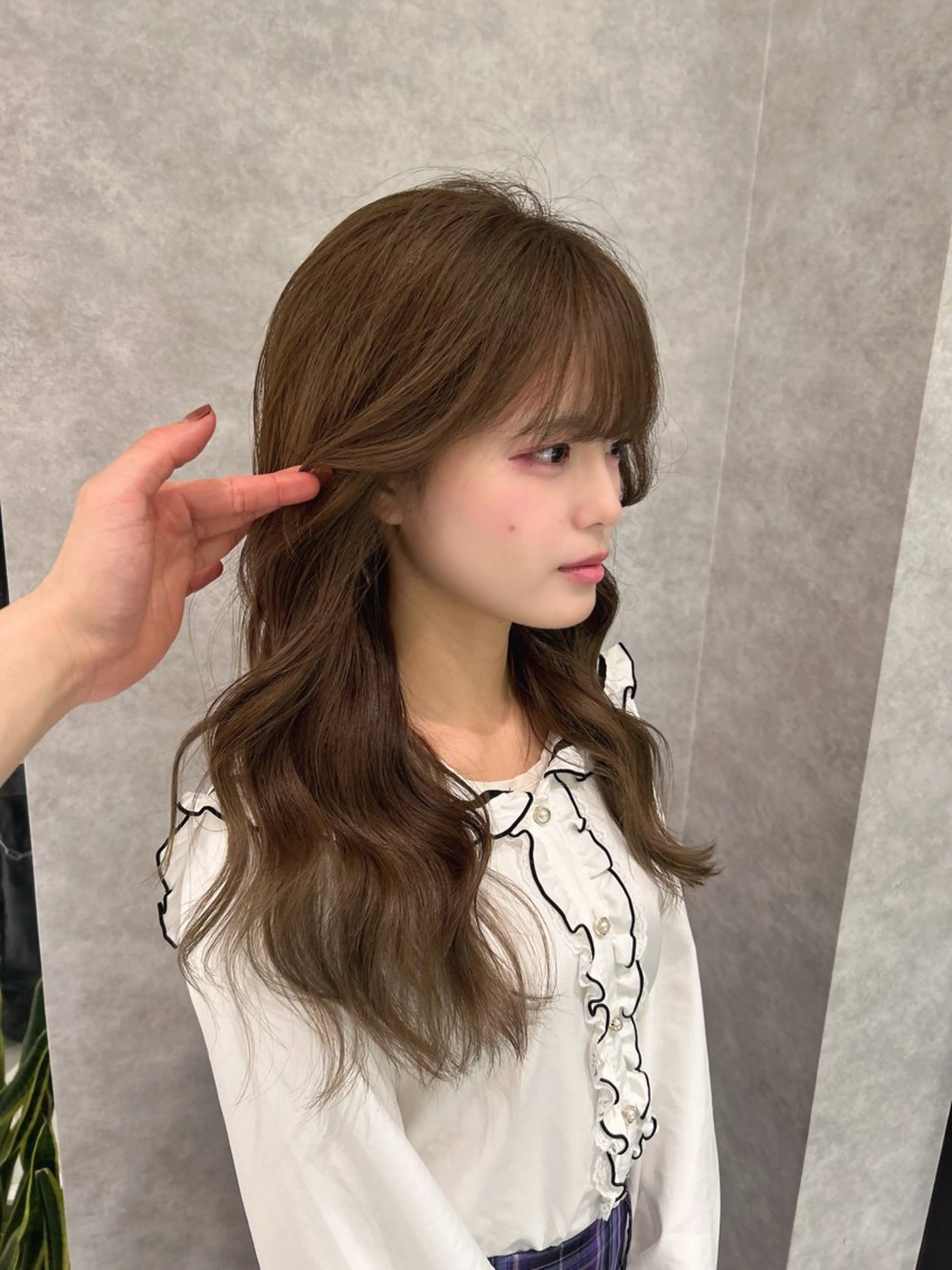 ロング カラー カット ヘアカラー トリートメント 🥇KEN /レイヤー/カラーのヘアスタイル