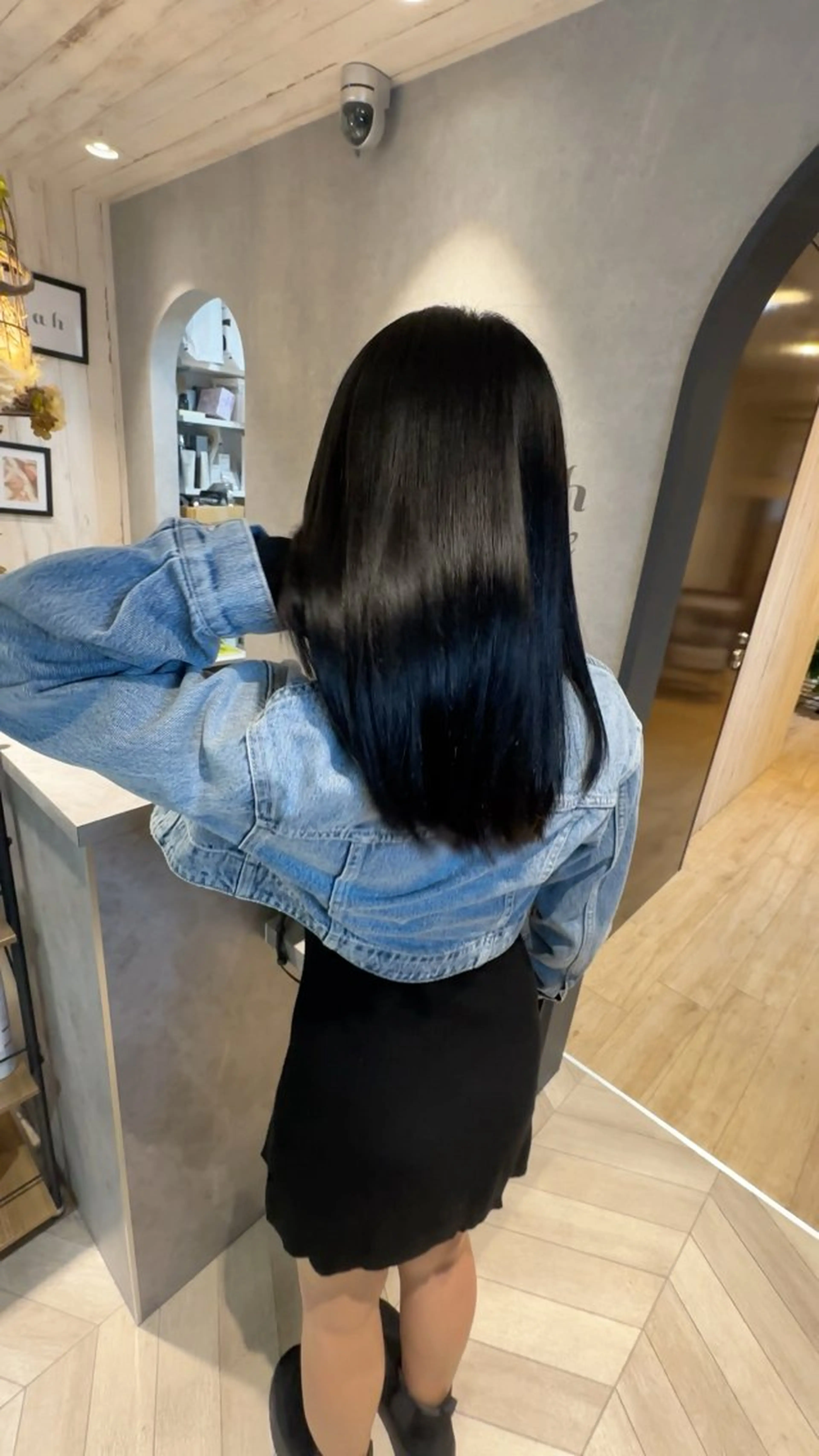 セミロング ヘアカラー トリートメント 💎ReFaで作る 髪質改善💎のヘアスタイル