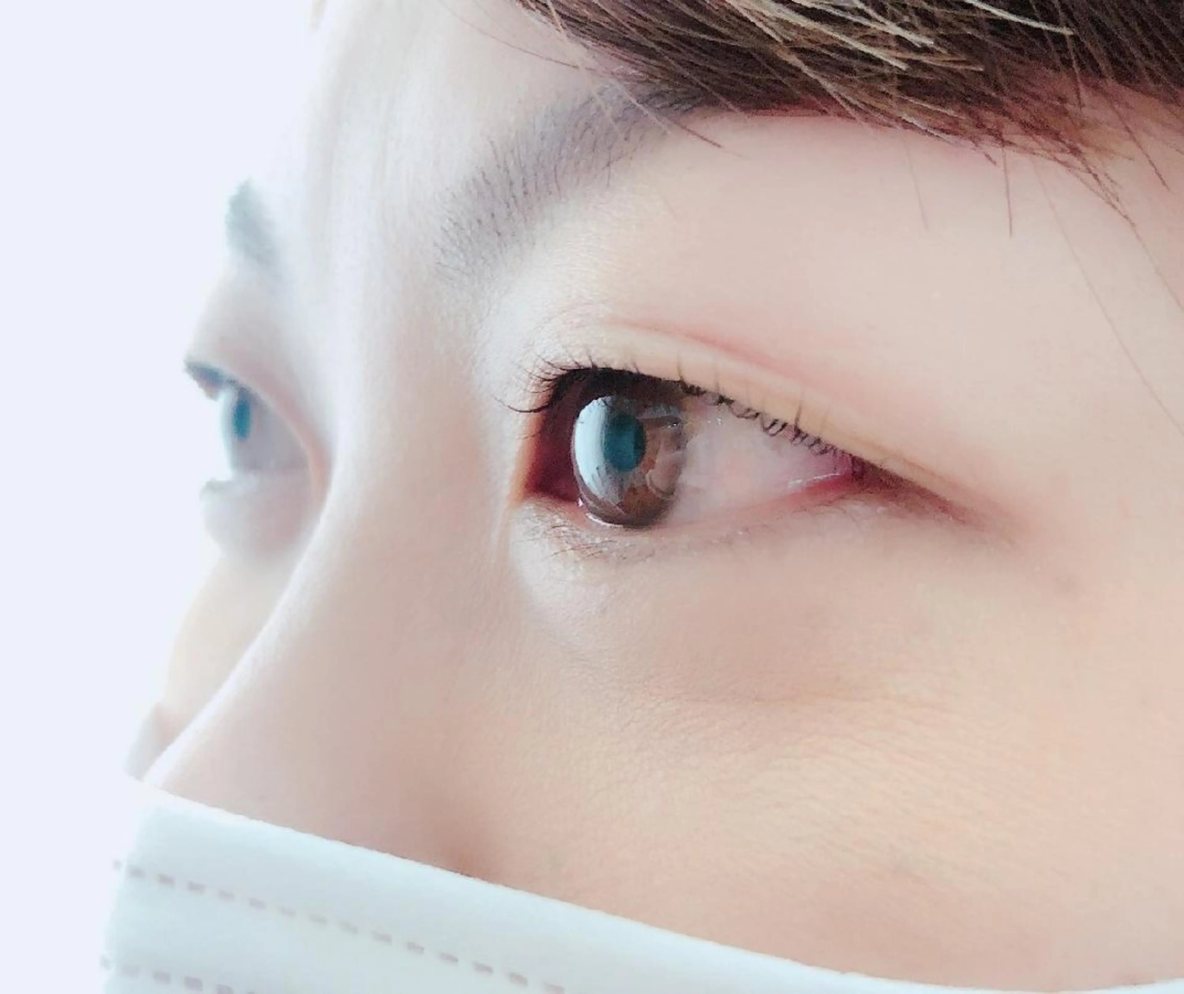 マツエク・マツパ 付け放題 フラットラッシュ ナチュラル まつげパーマ 一重×まつ毛パーマ マツパ 吉岡 ゆうなのマツエク・マツパデザイン