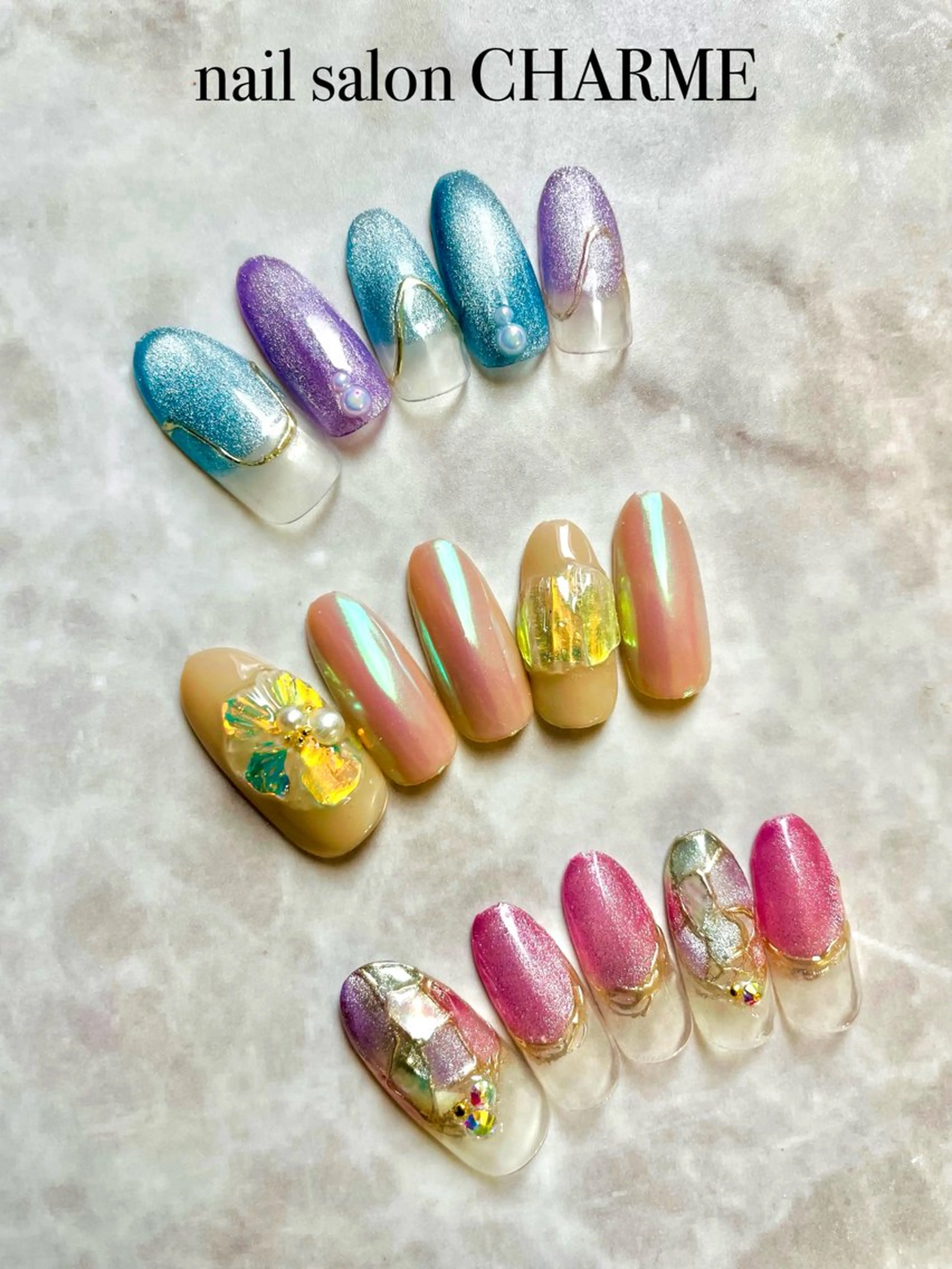 ネイル nail salon CHARMEのネイルデザイン