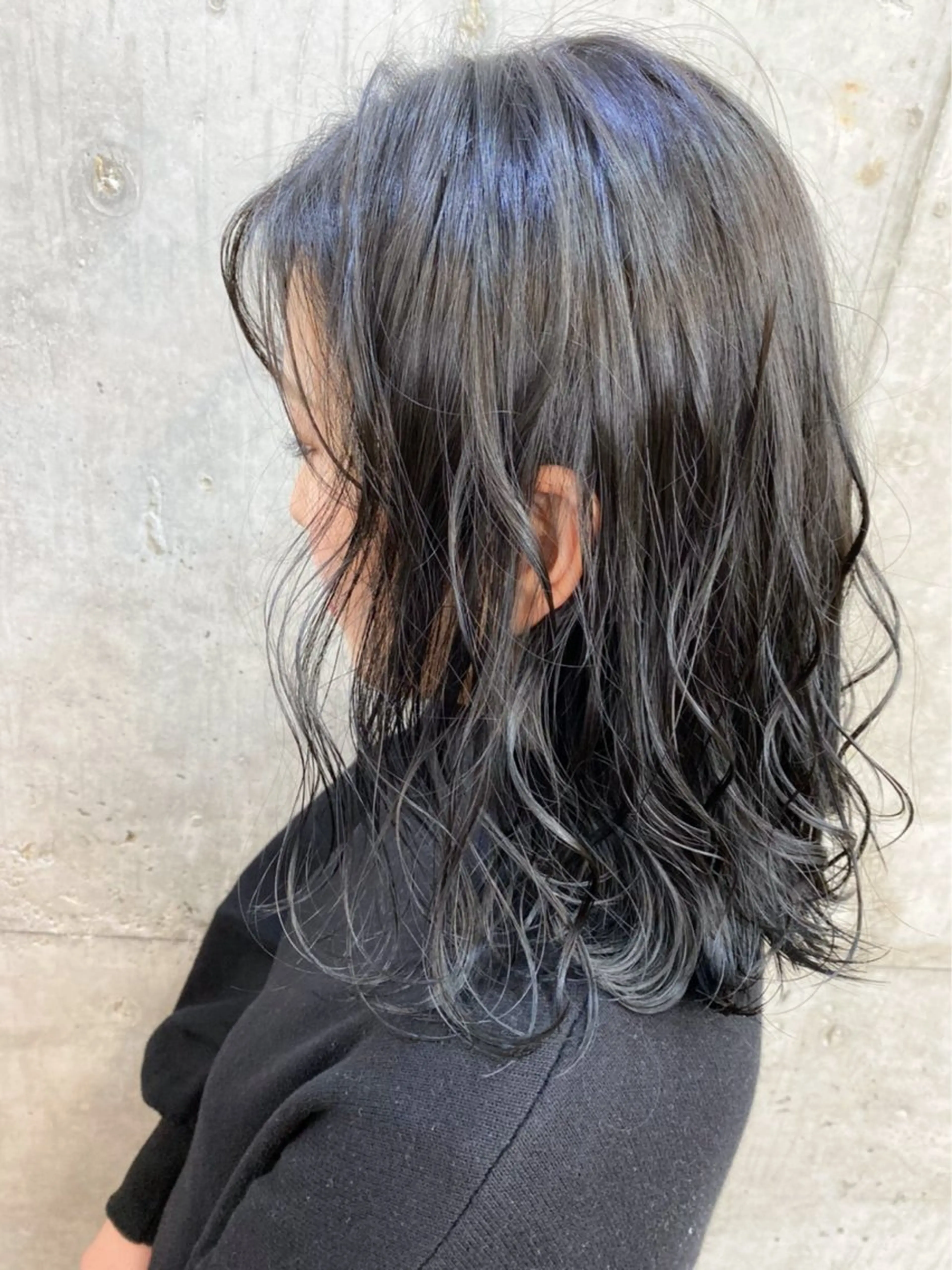 【髪質改善】カット+高濃度水素ケアカラー+髪質改善コアミートリートメントの写真