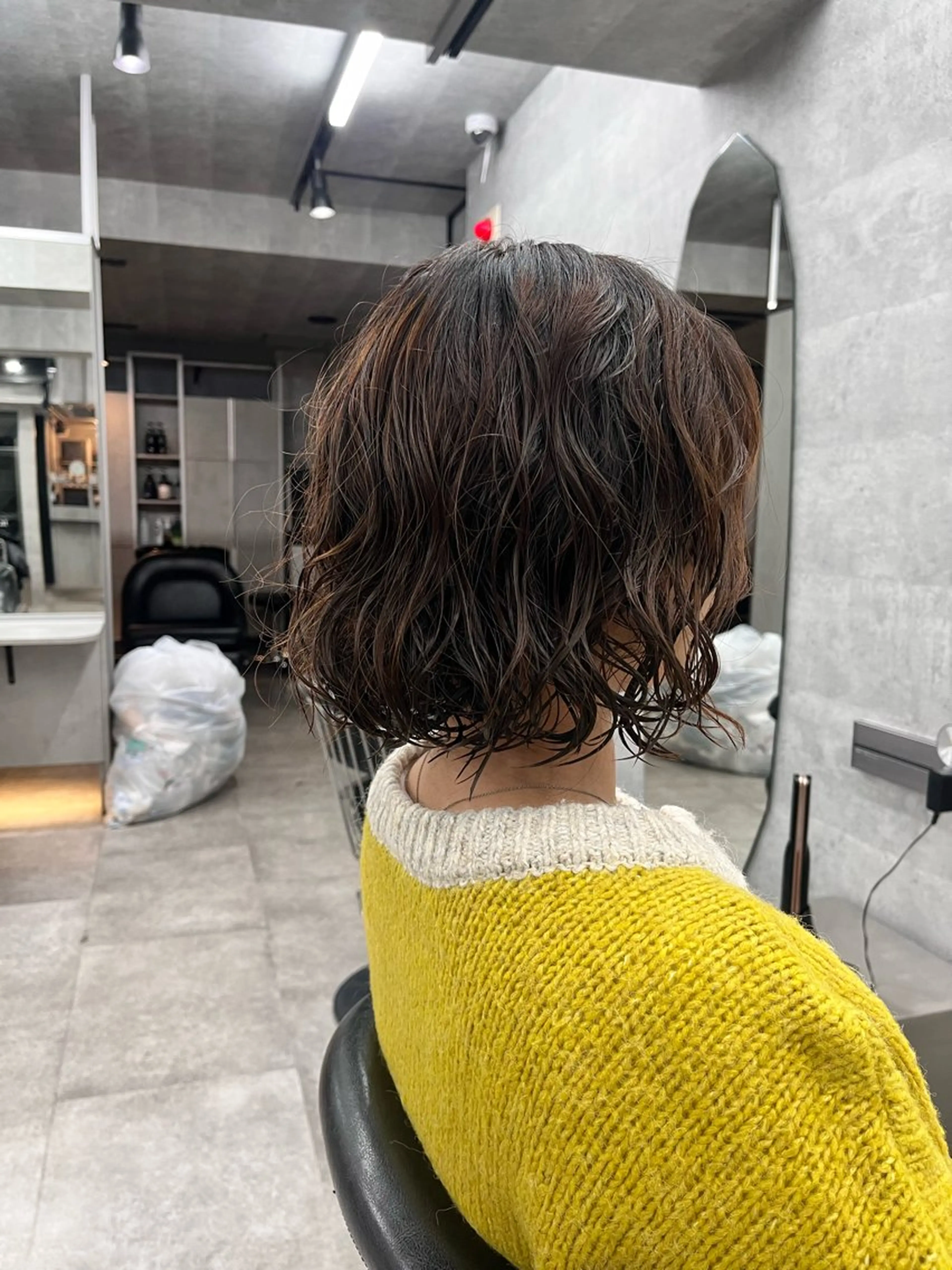 カットBob パーマ👩🏼‍🦱の写真
