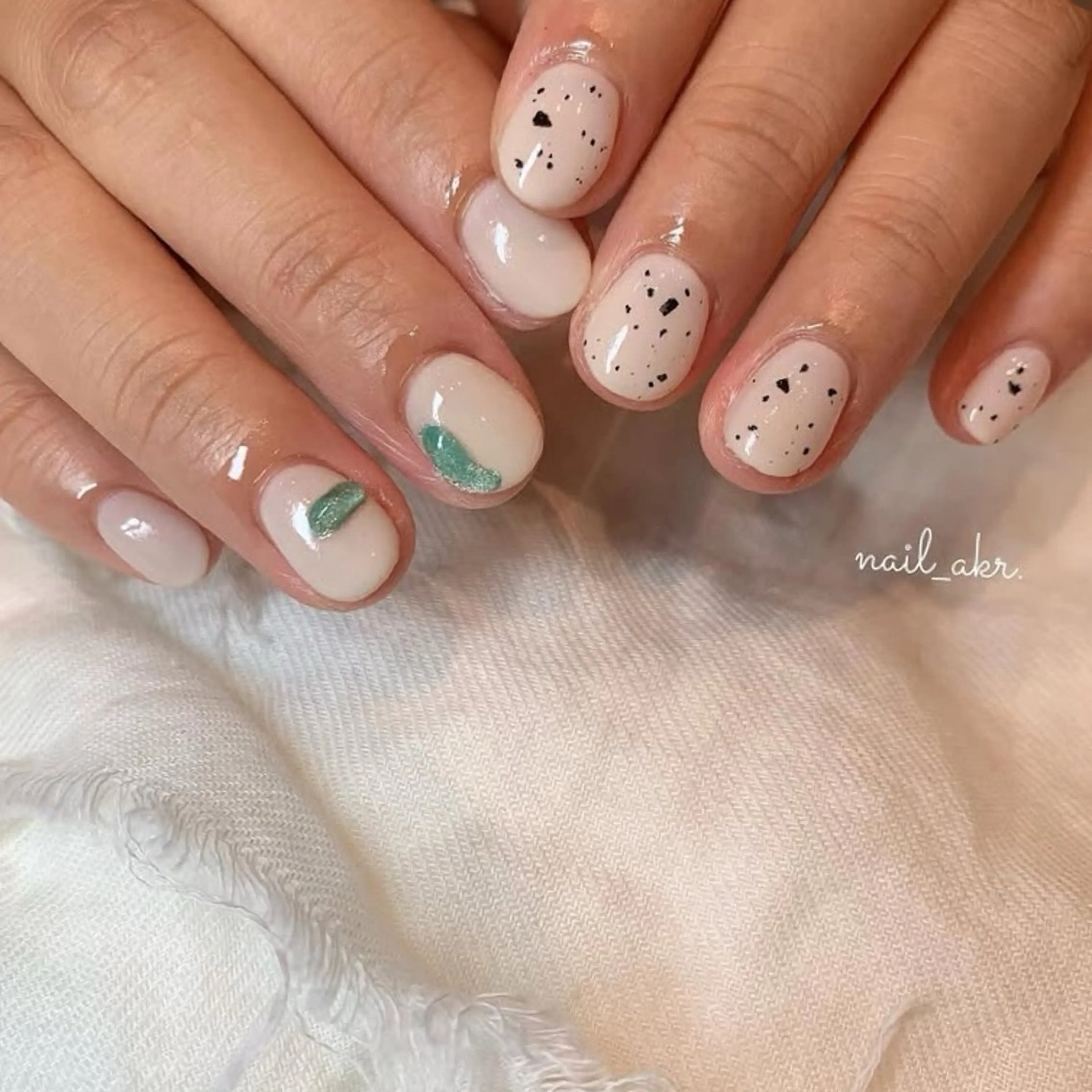 ネイル ショートネイル nailAVANCE akariのネイルデザイン