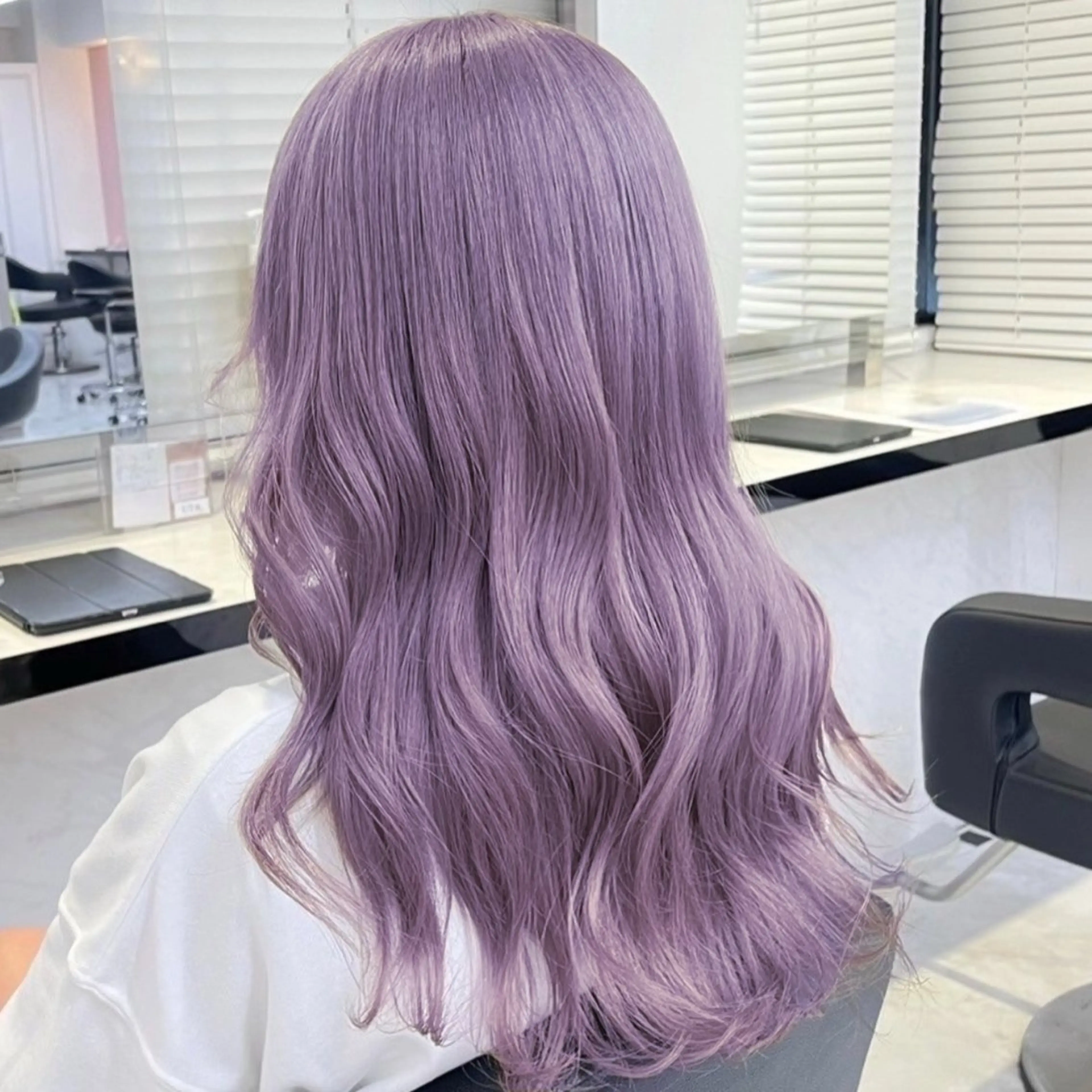 ミディアム カラー 🎀🧁ダメージレス 艶髪カラー🧁🎀のヘアスタイル