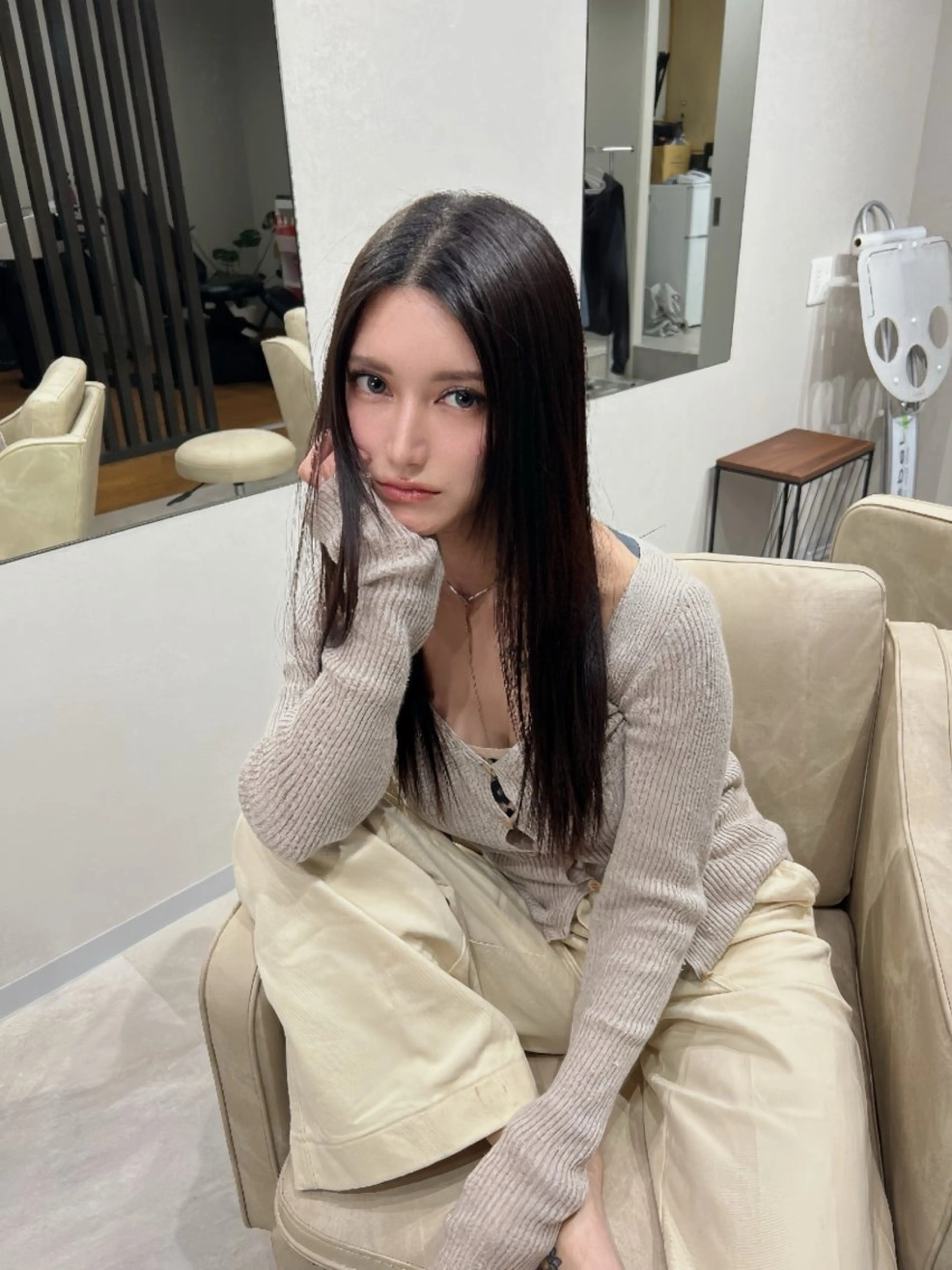 ロング box  mico. mutsumiのヘアスタイル