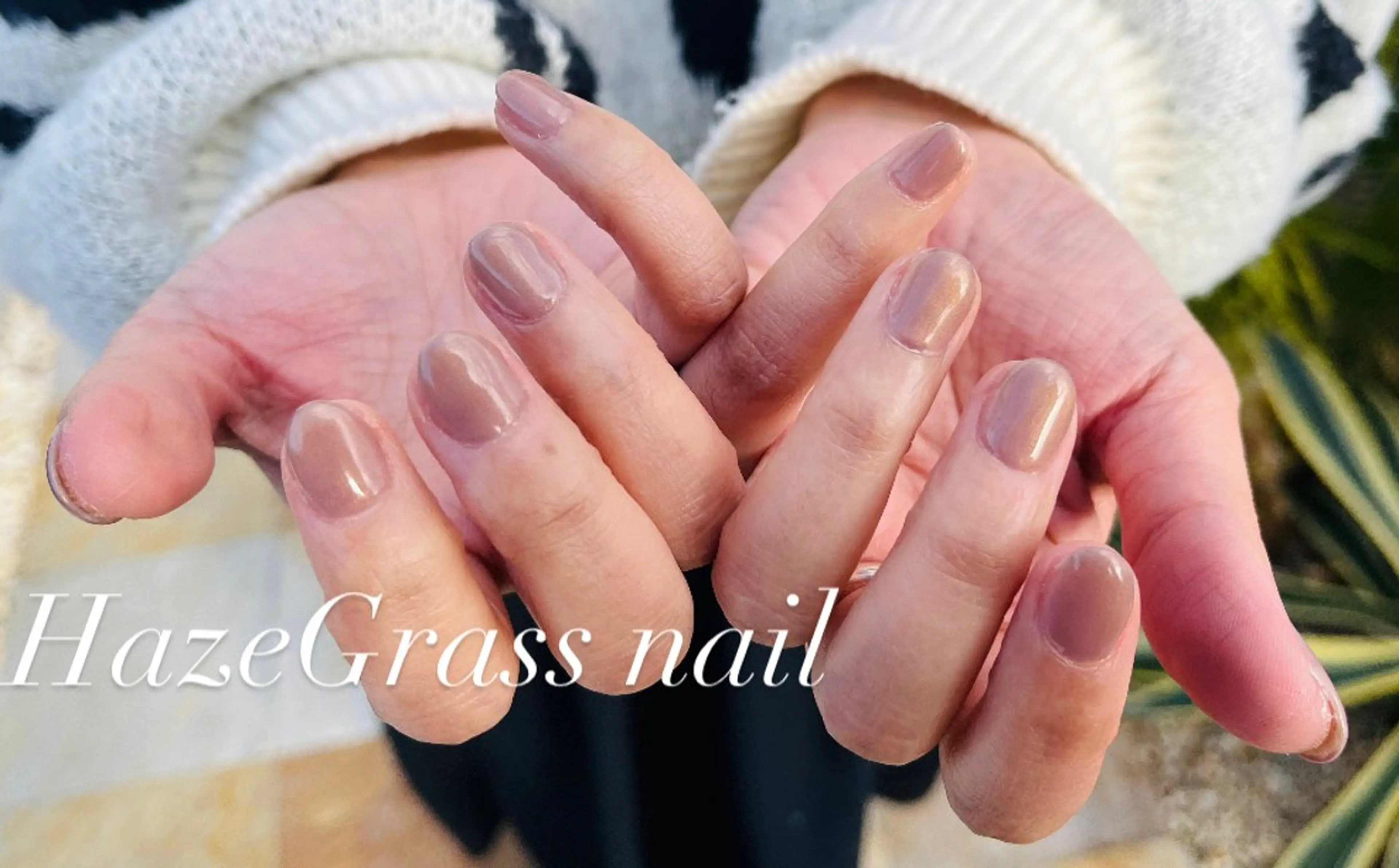 ネイル ワンカラーネイル シンプルネイル オフのみ(ネイル) HazeGrass NAILのネイルデザイン