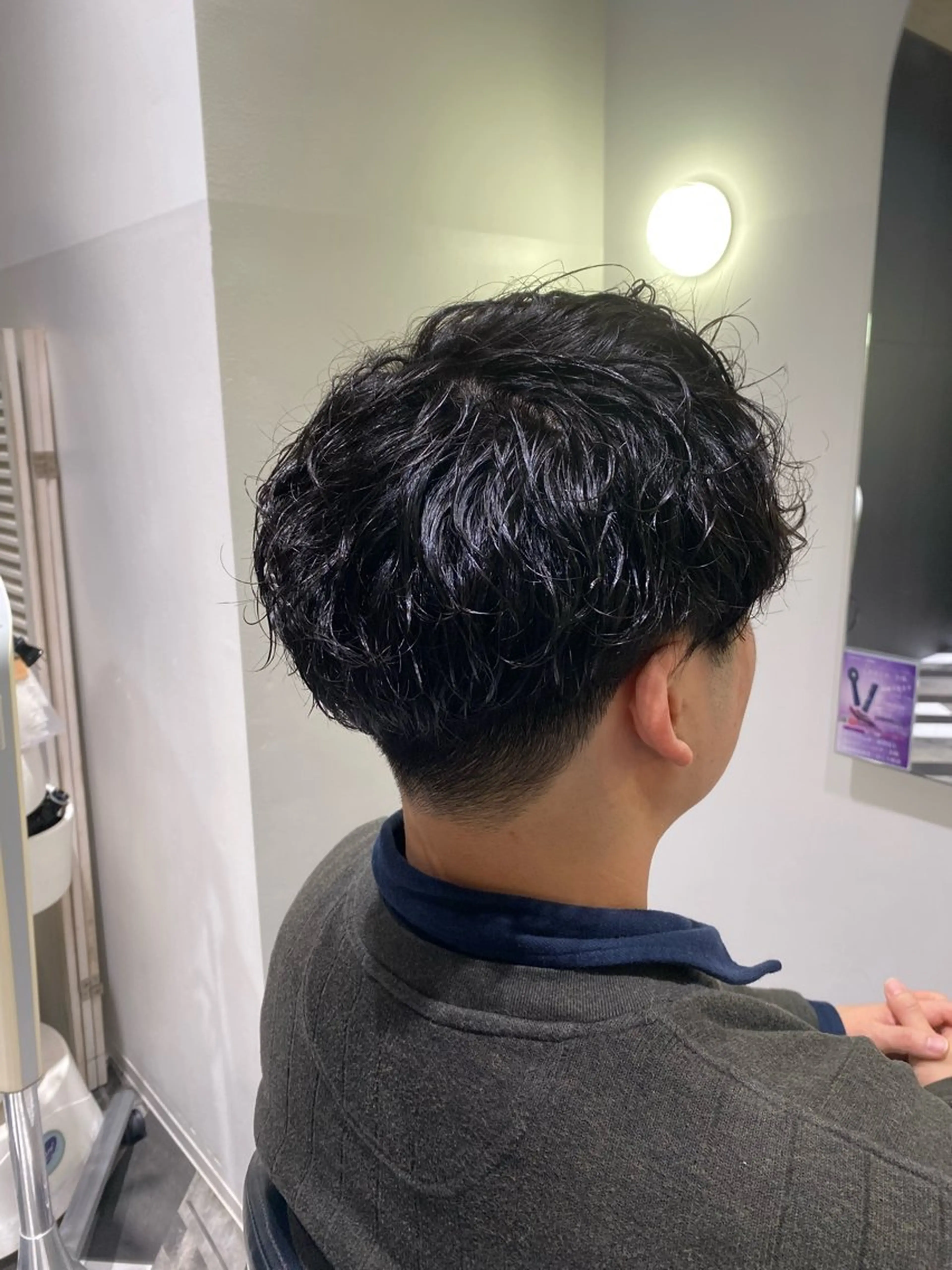 パーマ メンズ メンズパーマ カット パーマ ヘアセット メンズ指名NO.1/ 原崎 元希のヘアスタイル