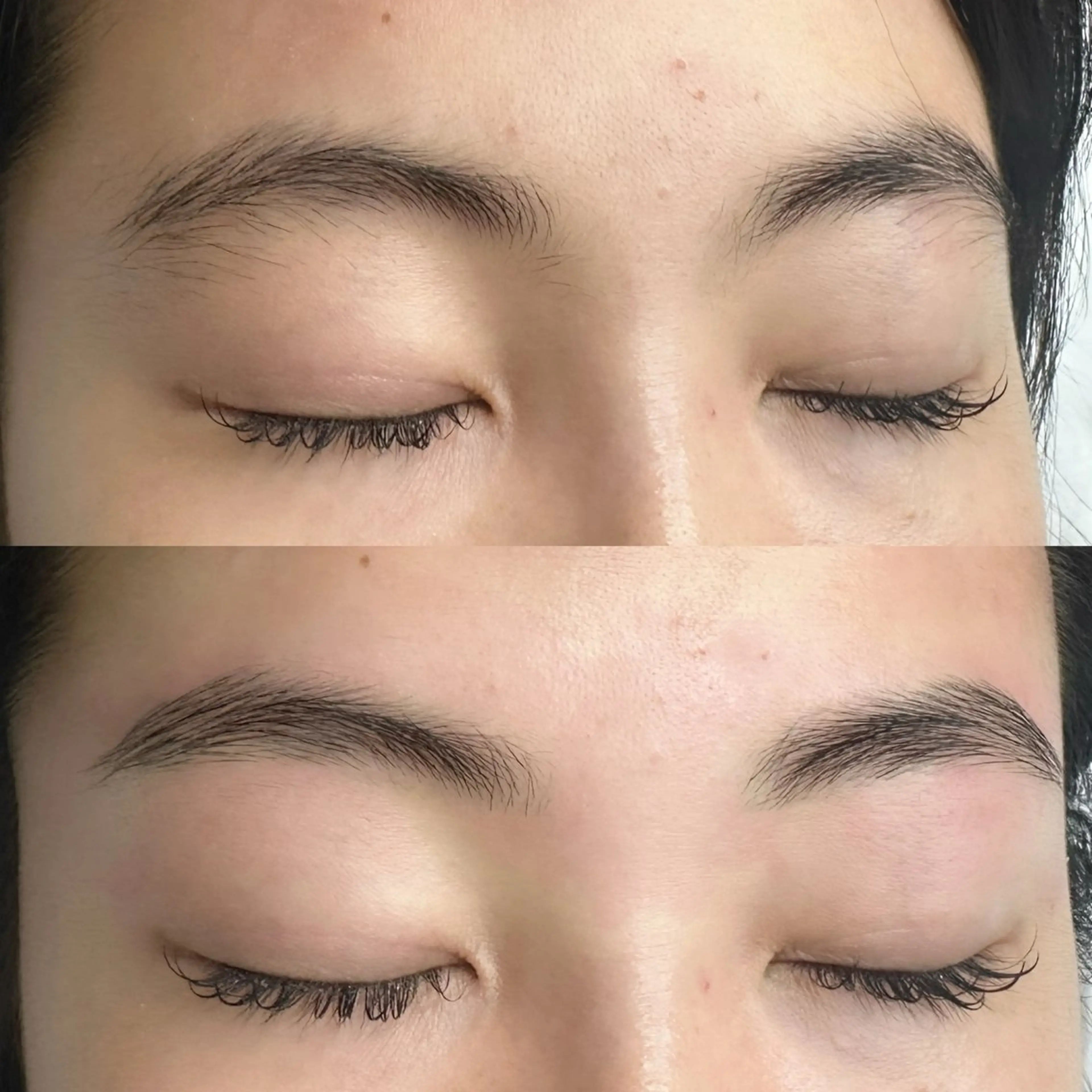 アイブロウ 眉カラー ハリウッドブロウリフト 眉毛ワックス脱毛 ワックス脱毛 眉カット その他(アイブロウ) 🍓 KaNan🍓のマツエク・マツパデザイン