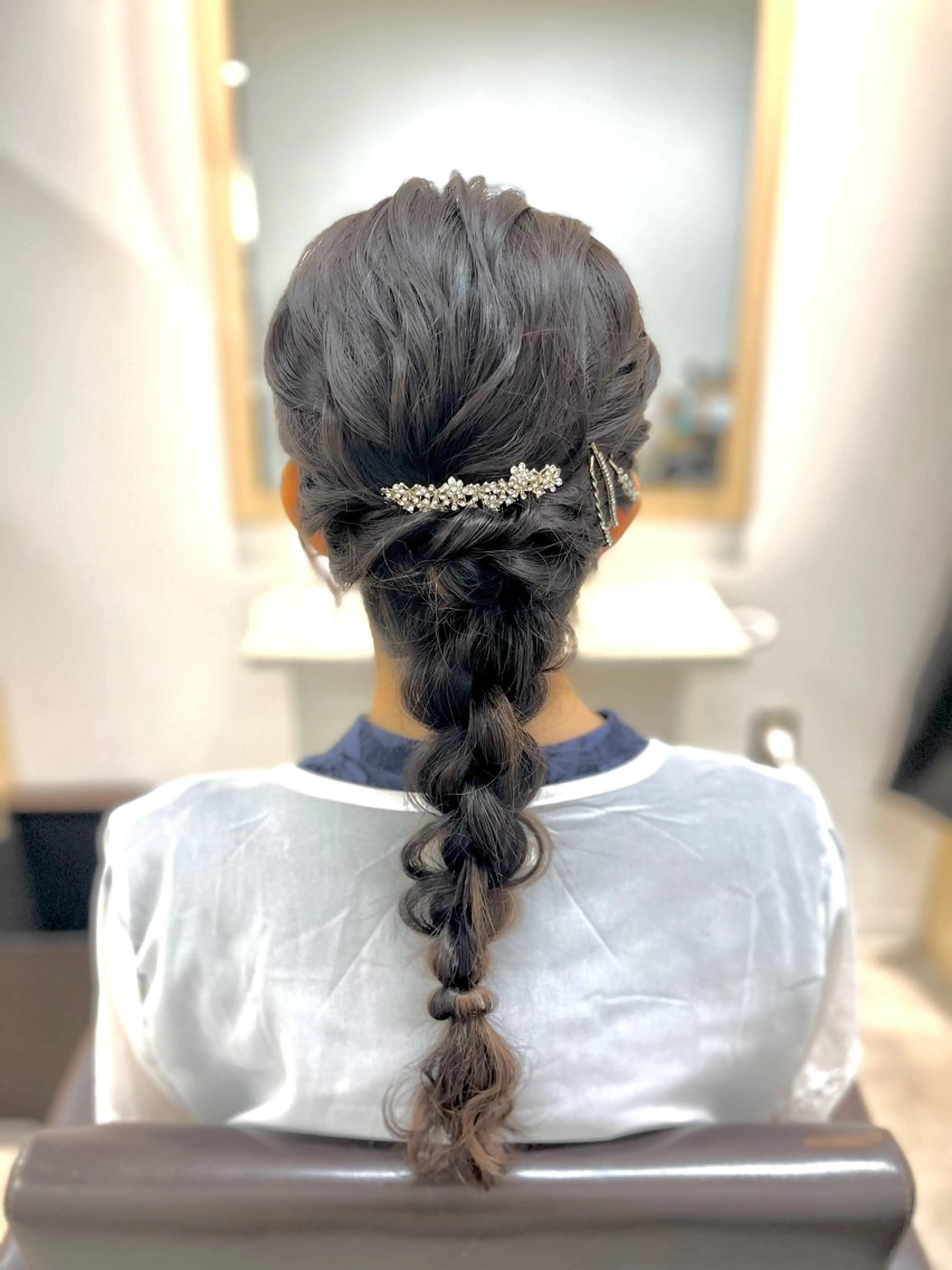 ヘアアレンジ 似合わせヘアメイク 💐オダギリチアキのヘアスタイル