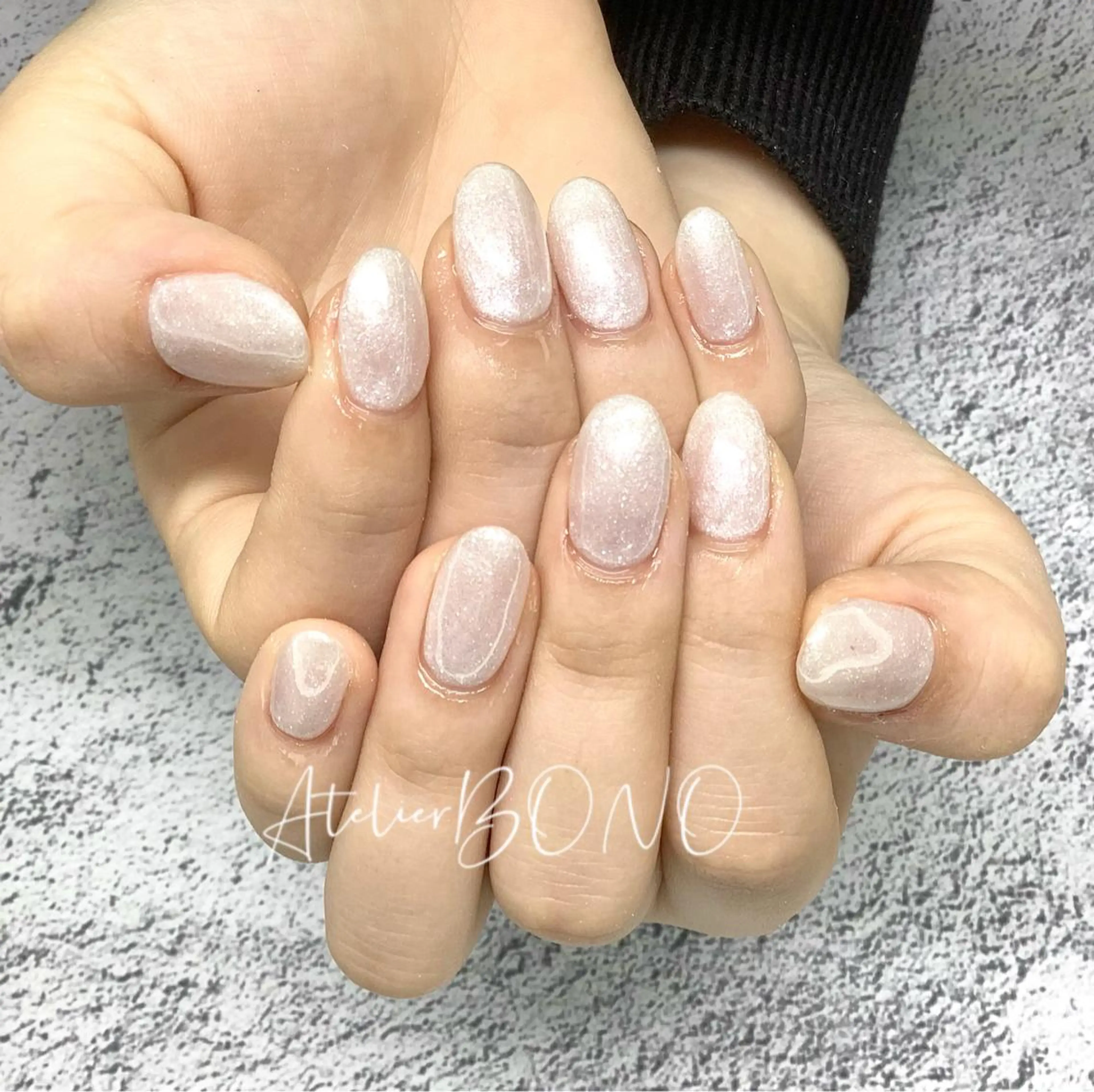 ネイル ワンカラーネイル nail salon アトリエBONOのネイルデザイン