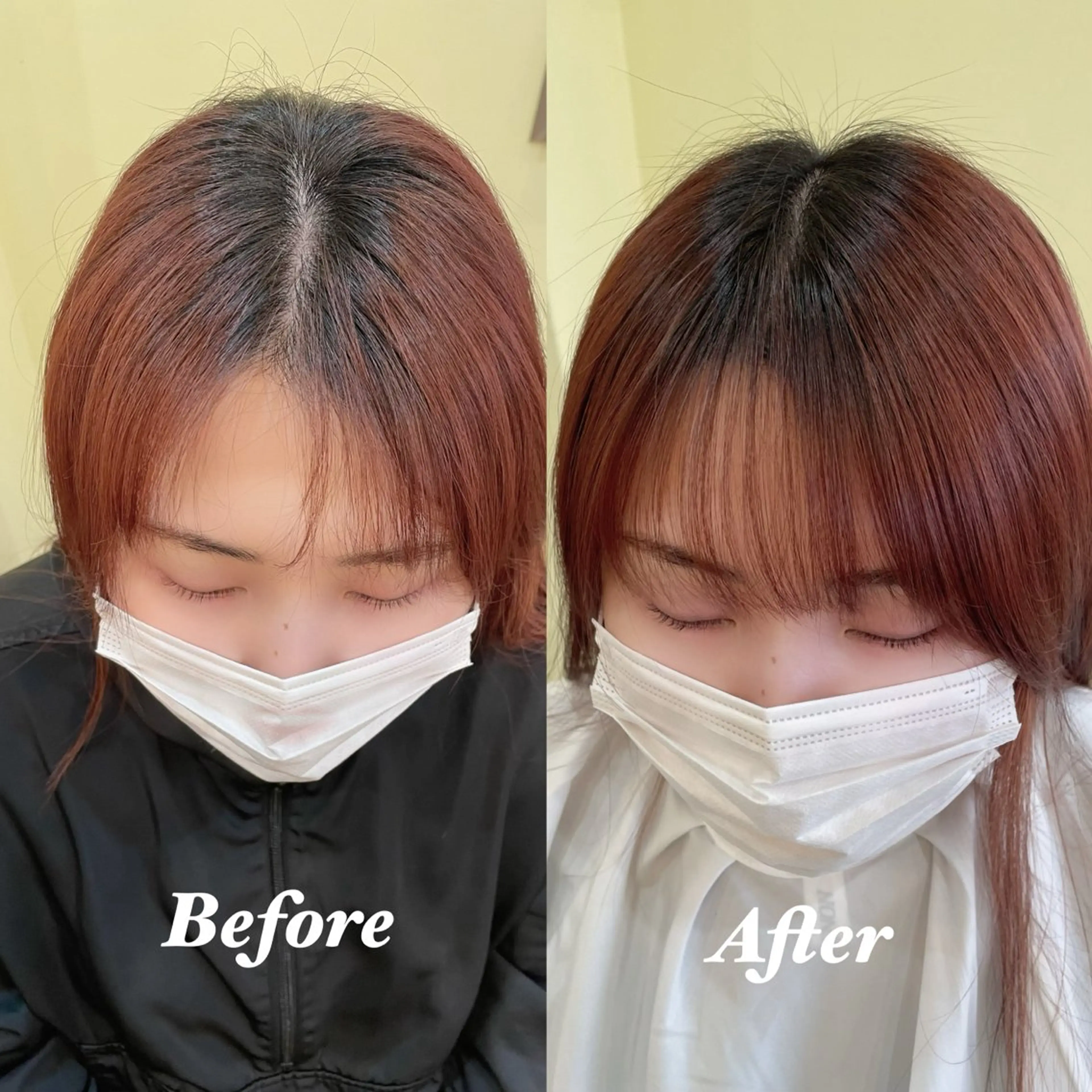 セミロング セミロングパーマ 縮毛矯正 ﾅﾂﾐ/韓国ヘア/ レイヤーカット🎀のその他イメージ