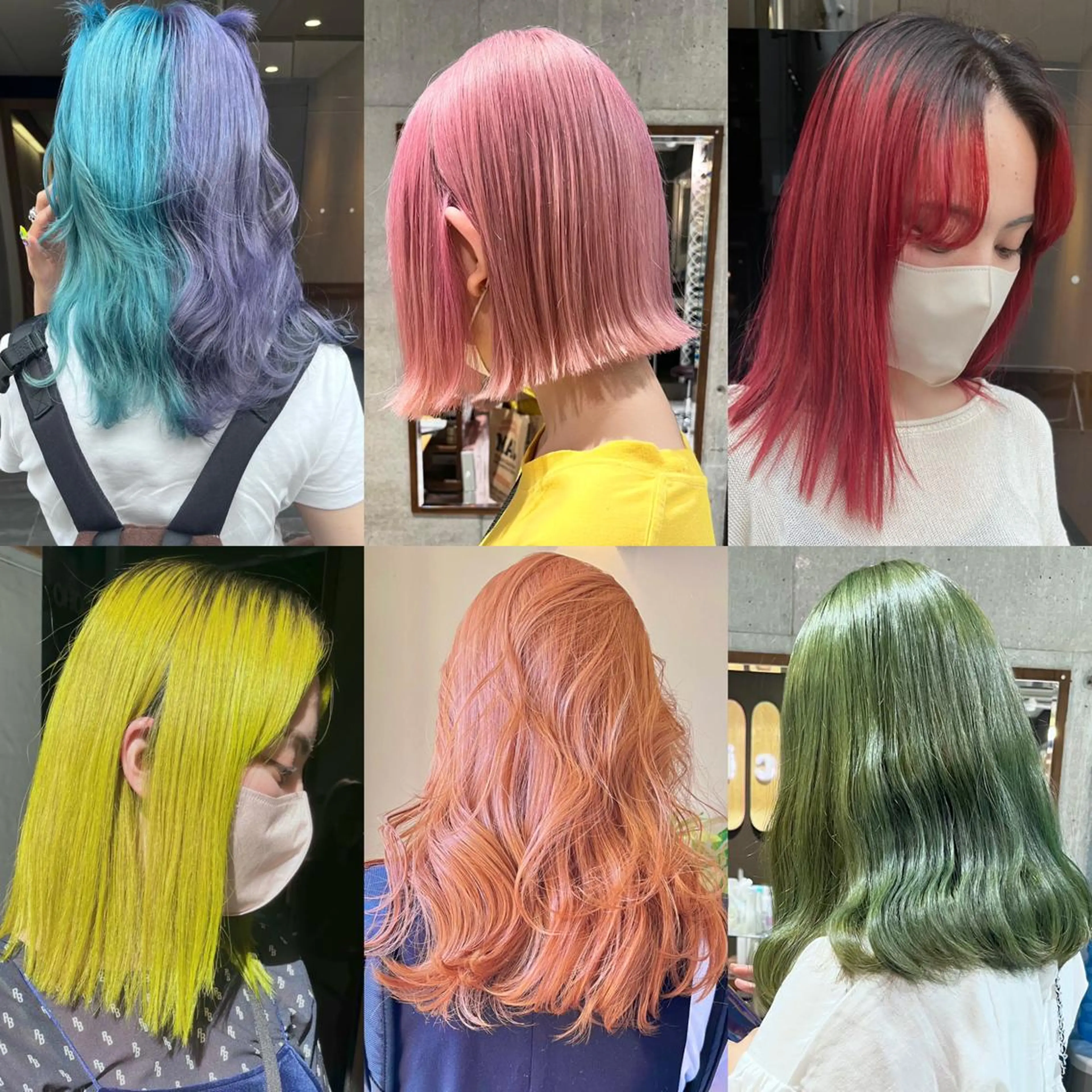 カラー ヘアカラー トリートメント 堺 鳳 ママ美容師 yukariのヘアスタイル