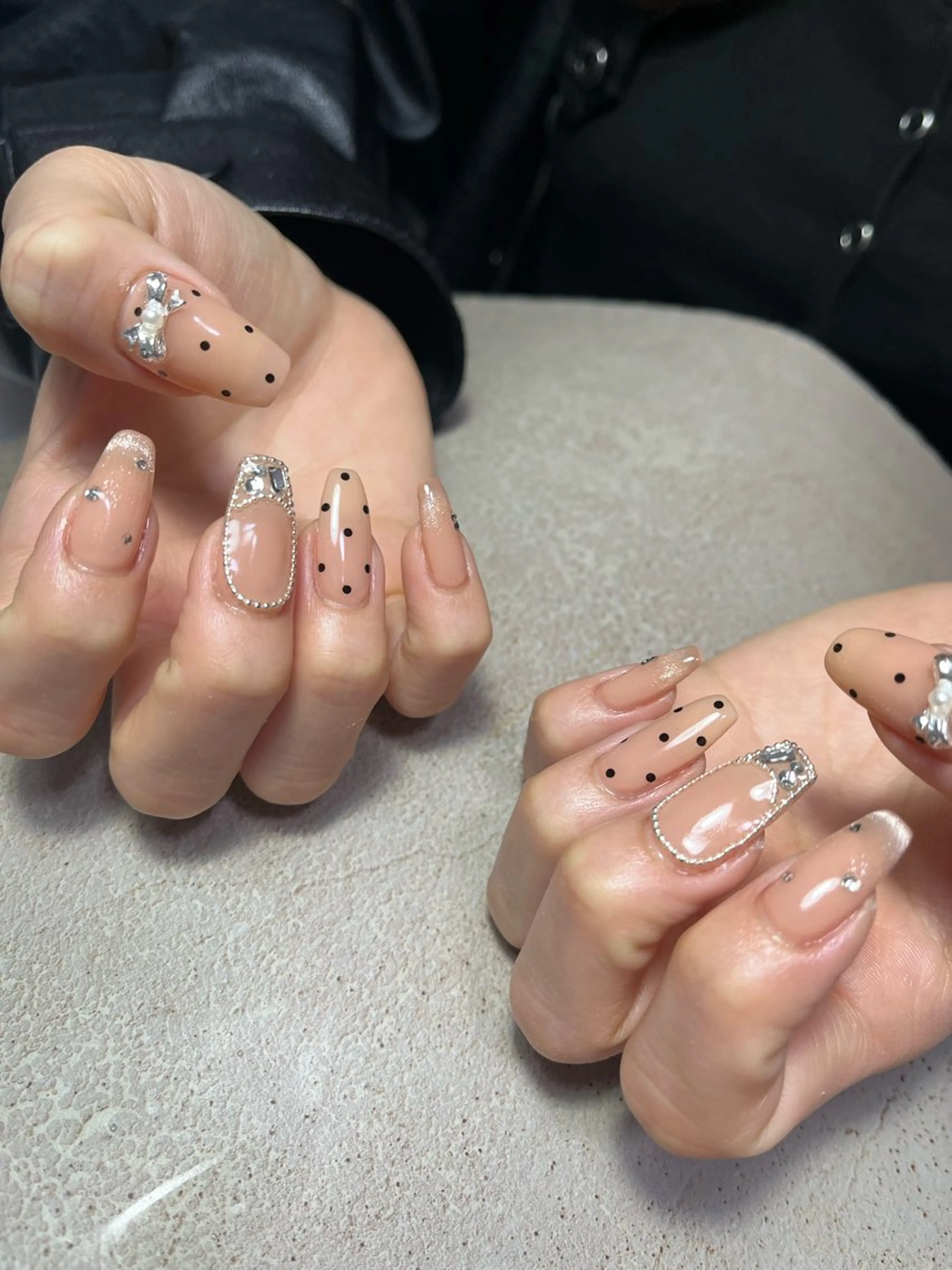 ネイル ハンドネイル goldgleams ちなのネイルデザイン