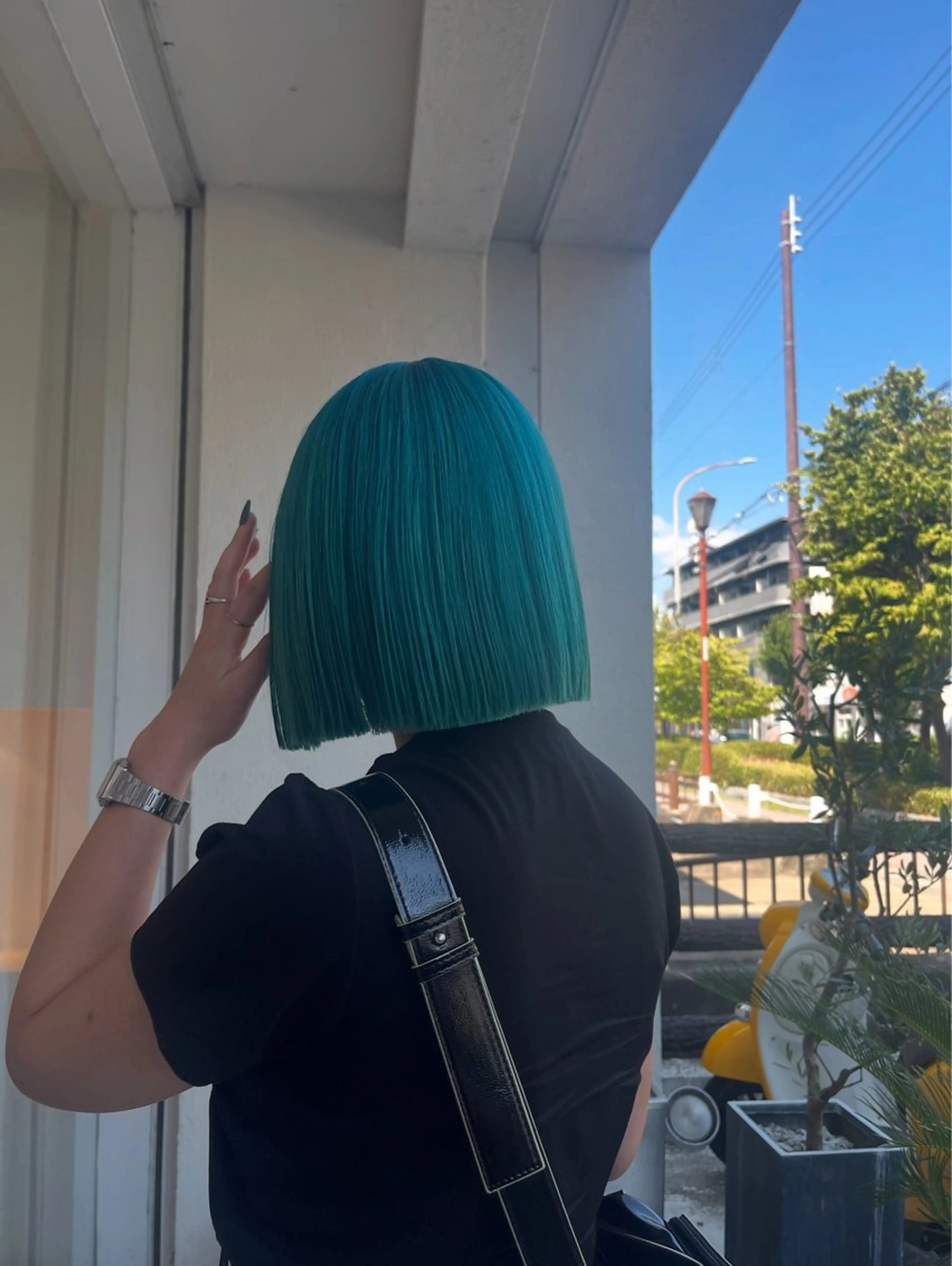 ショート tidehair こうきブリーチカラーのヘアスタイル