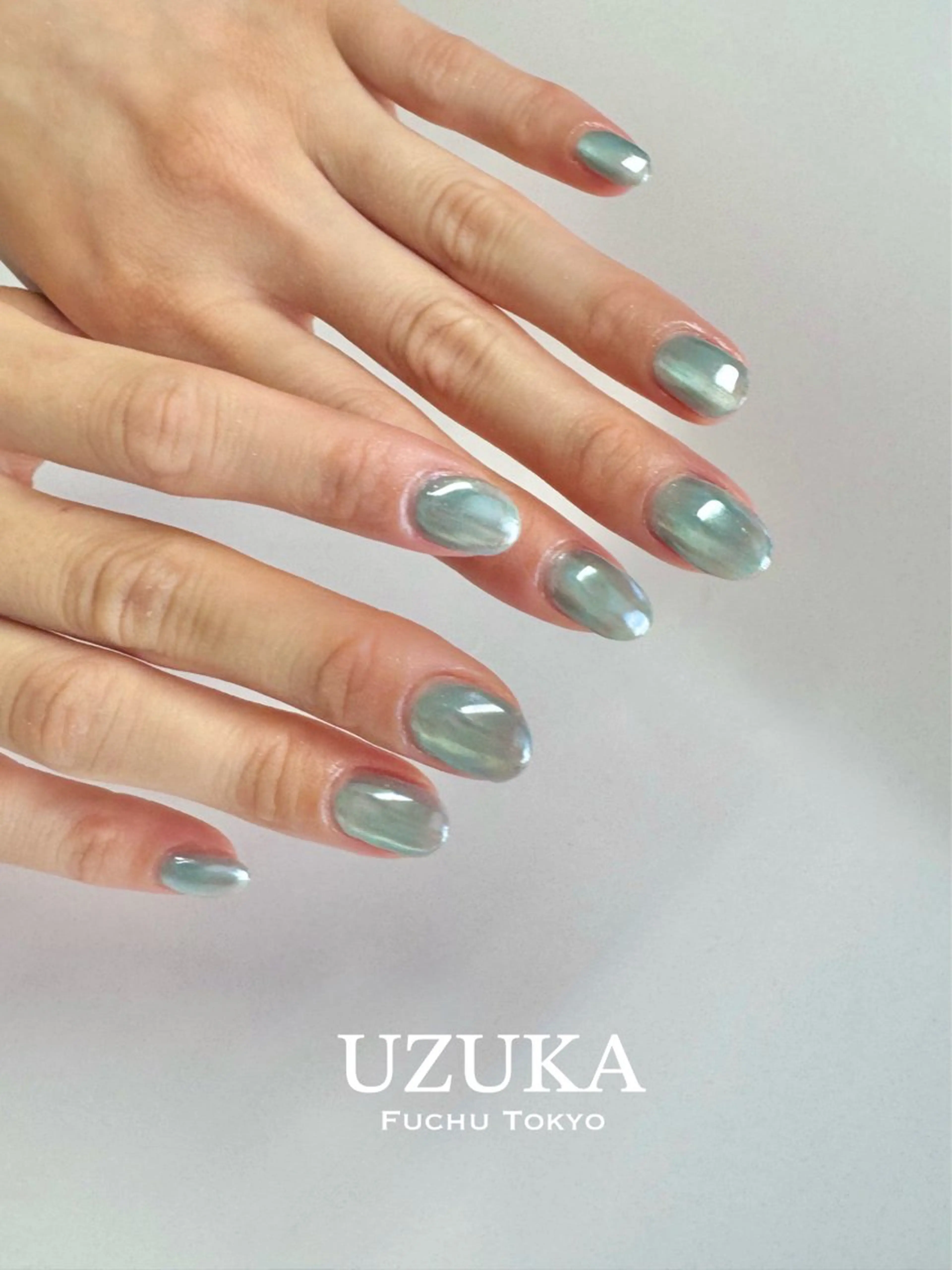 ネイル オーロラネイル マグネットネイル 【 enn 】 Uzuka Yukaのネイルデザイン