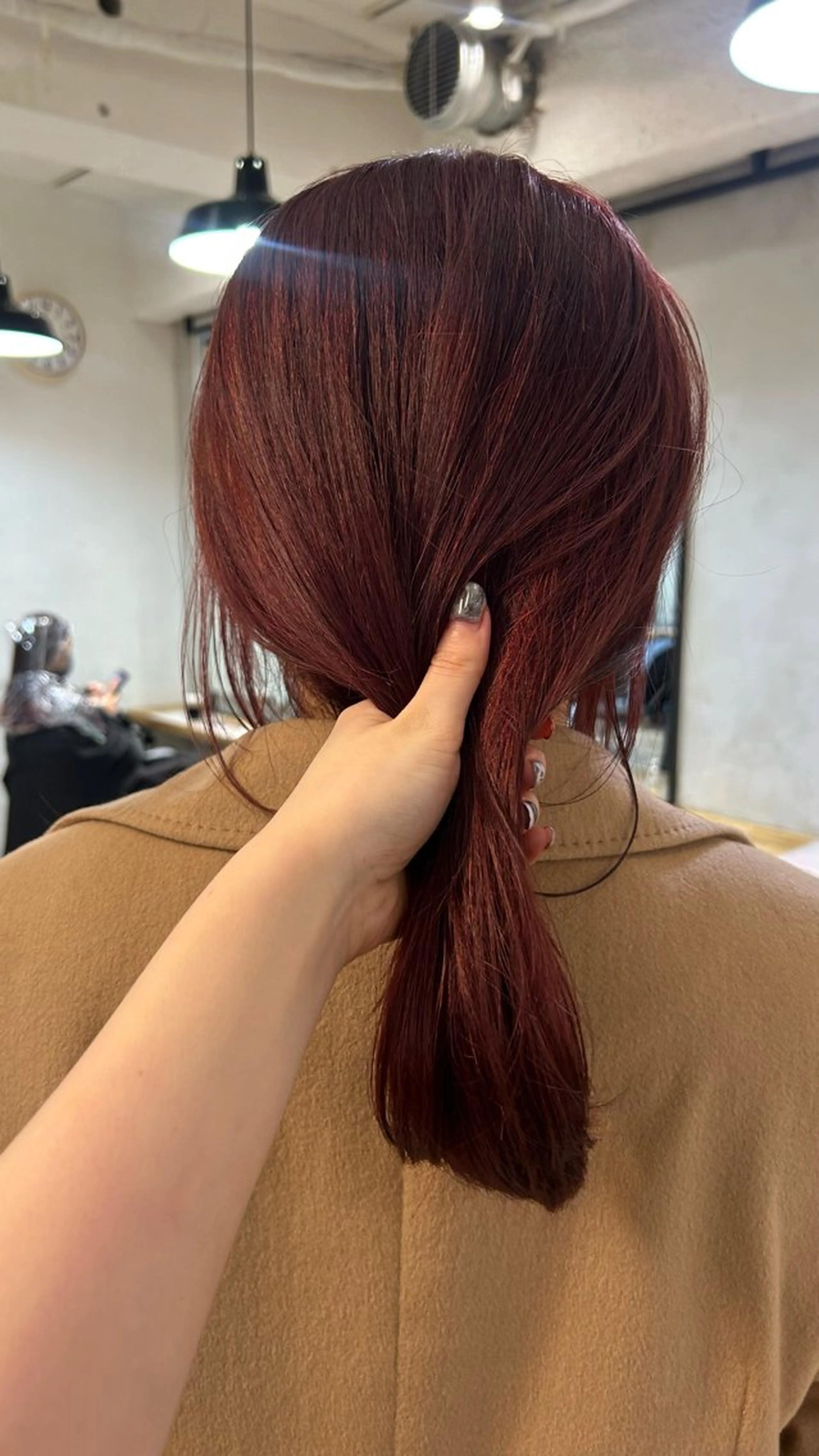 ミディアム カラー ヘアカラー じゅわっと暖色カラー 🍊Moemiのヘアスタイル