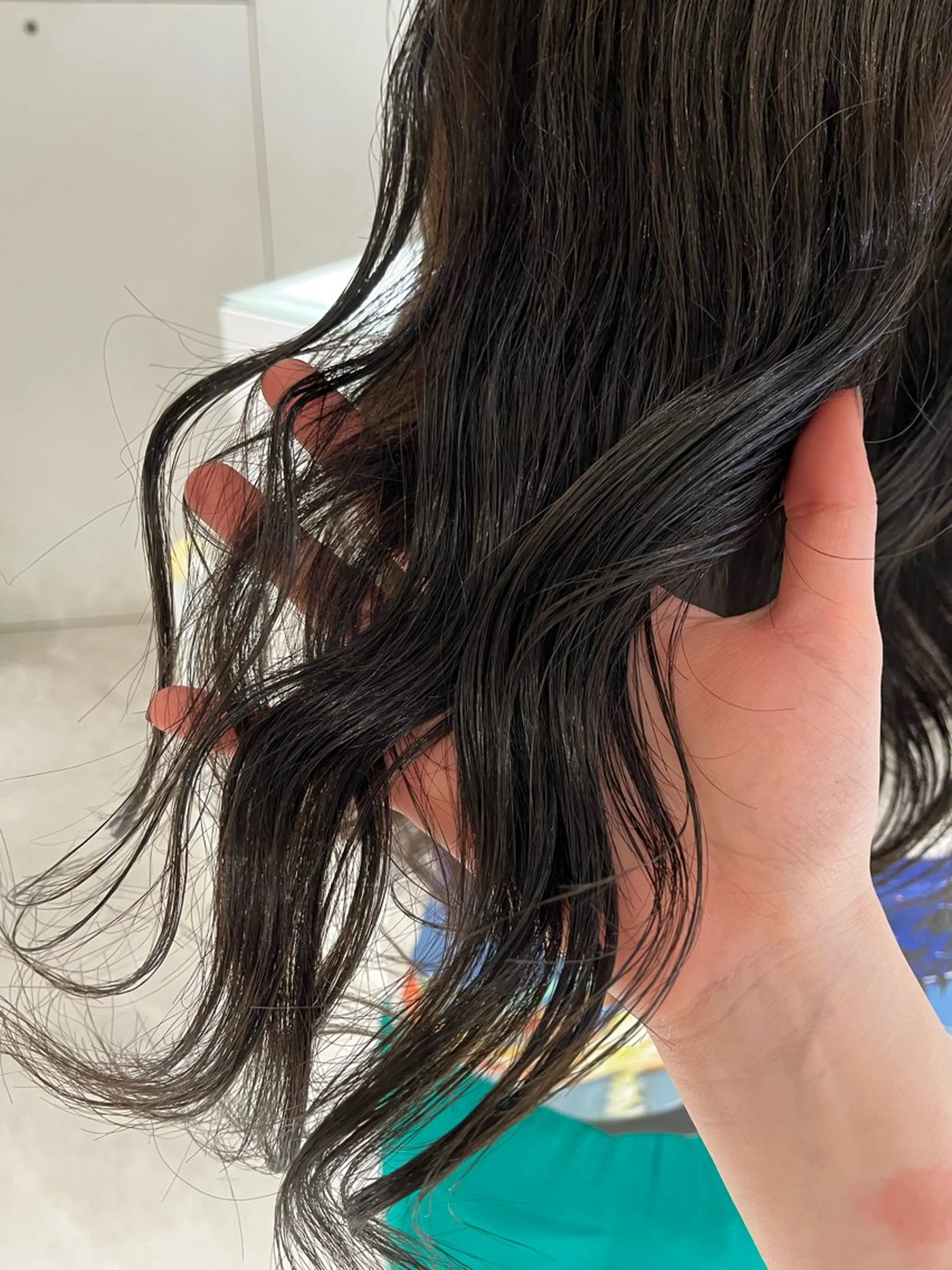 セミロング 透明感color ˚✧₊amuのヘアスタイル