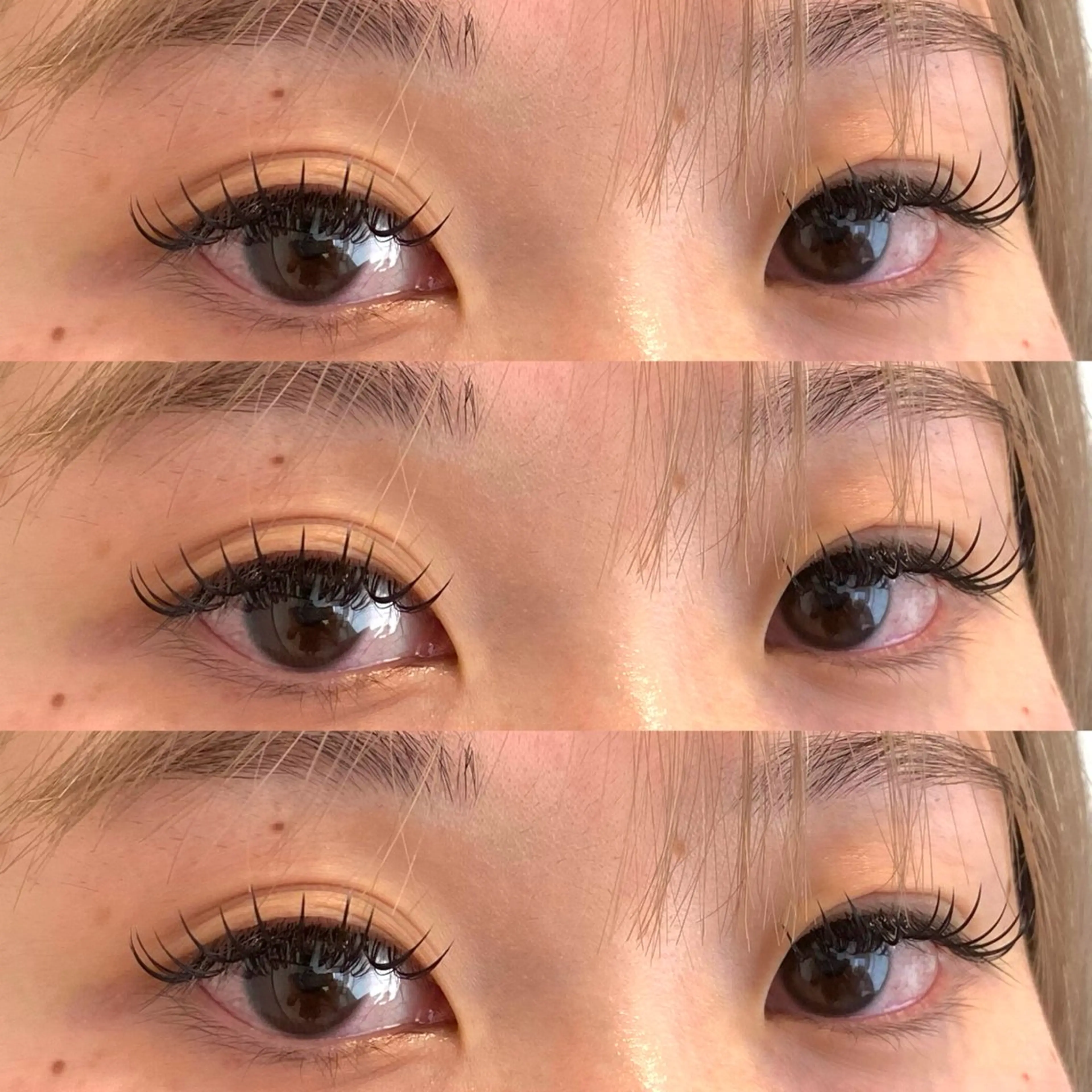マツエク・マツパ 束感まつ毛 韓国風マツエク Kano ☁️🤍のマツエク・マツパデザイン