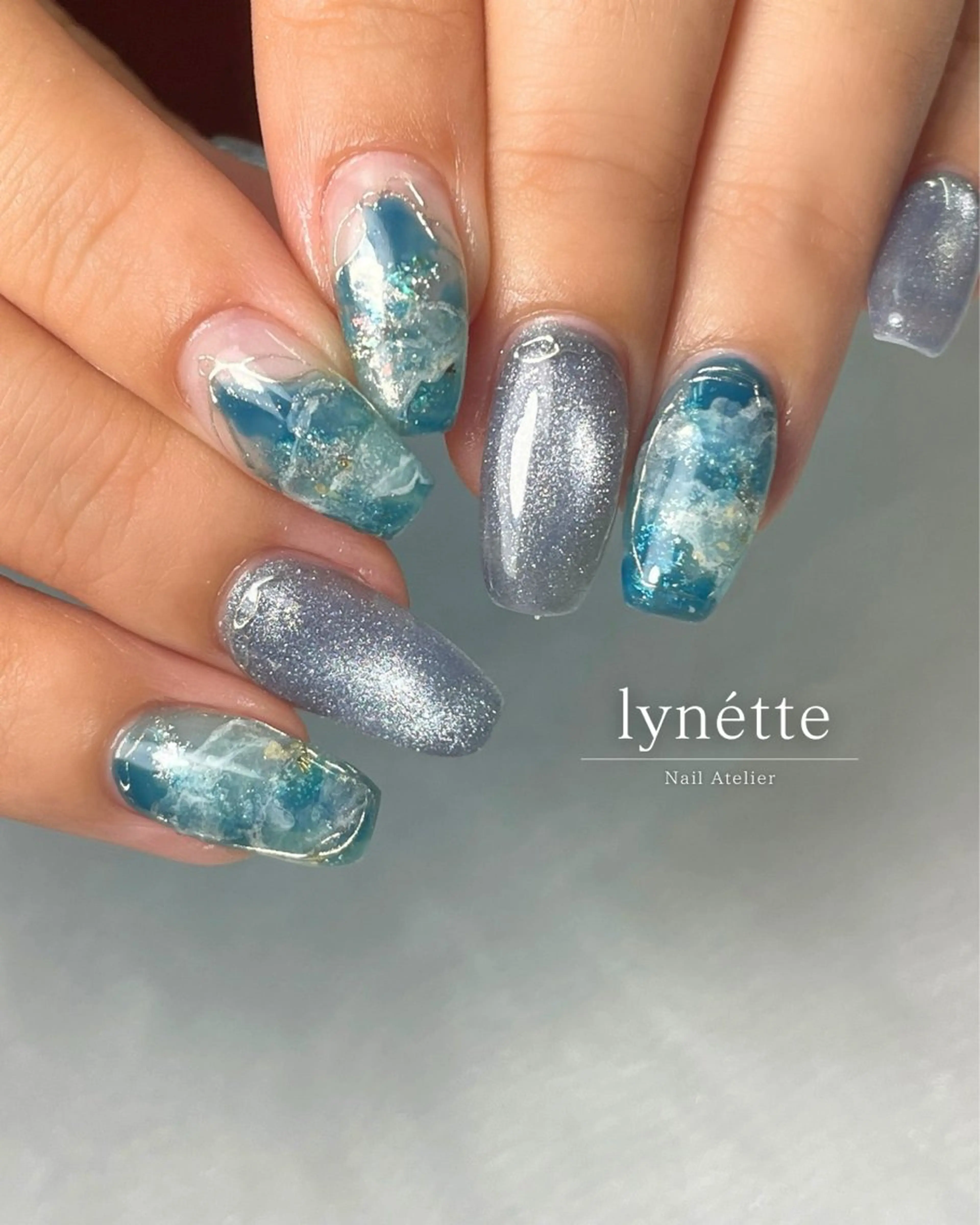 ネイル ニュアンスネイル lynétte 那覇ネイルサロンのネイルデザイン