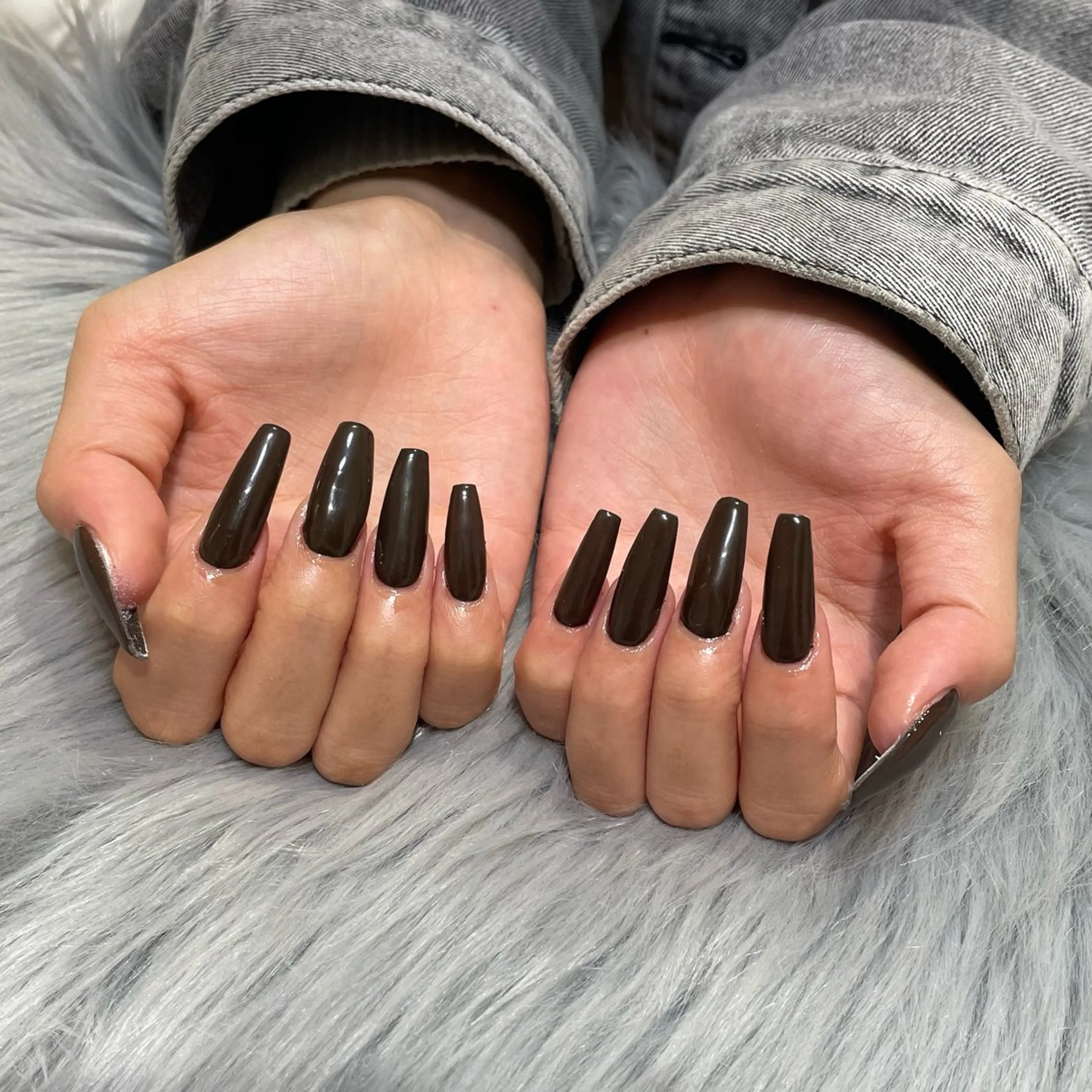 ネイル 長さ出し ハンドネイル RICO NAIL所属・RICO Nail パーツつけ放題🌈のネイルデザイン