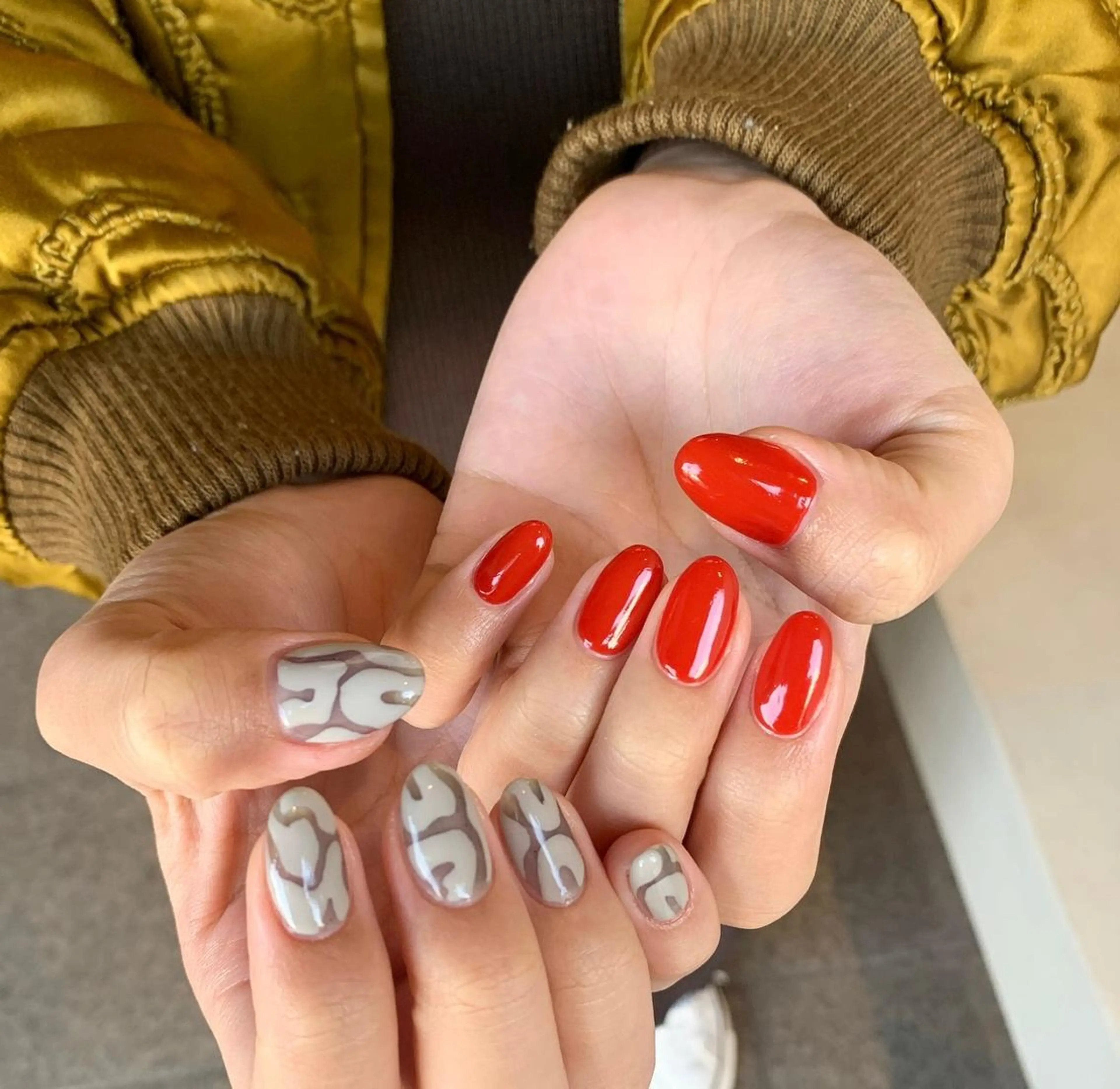 ネイル ハンドネイル にしぐち はるかのネイルデザイン