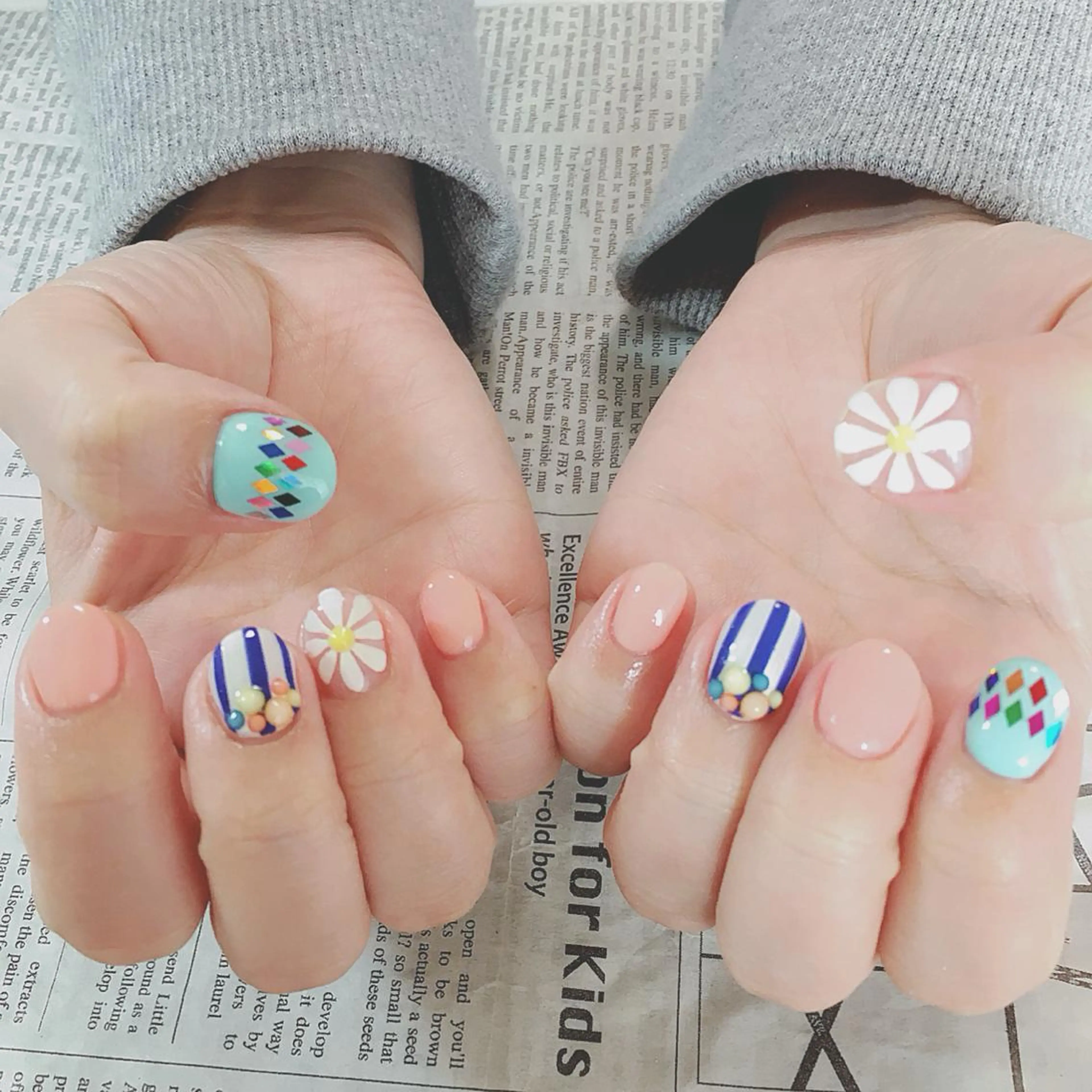 ネイル 森山 舞のネイルデザイン