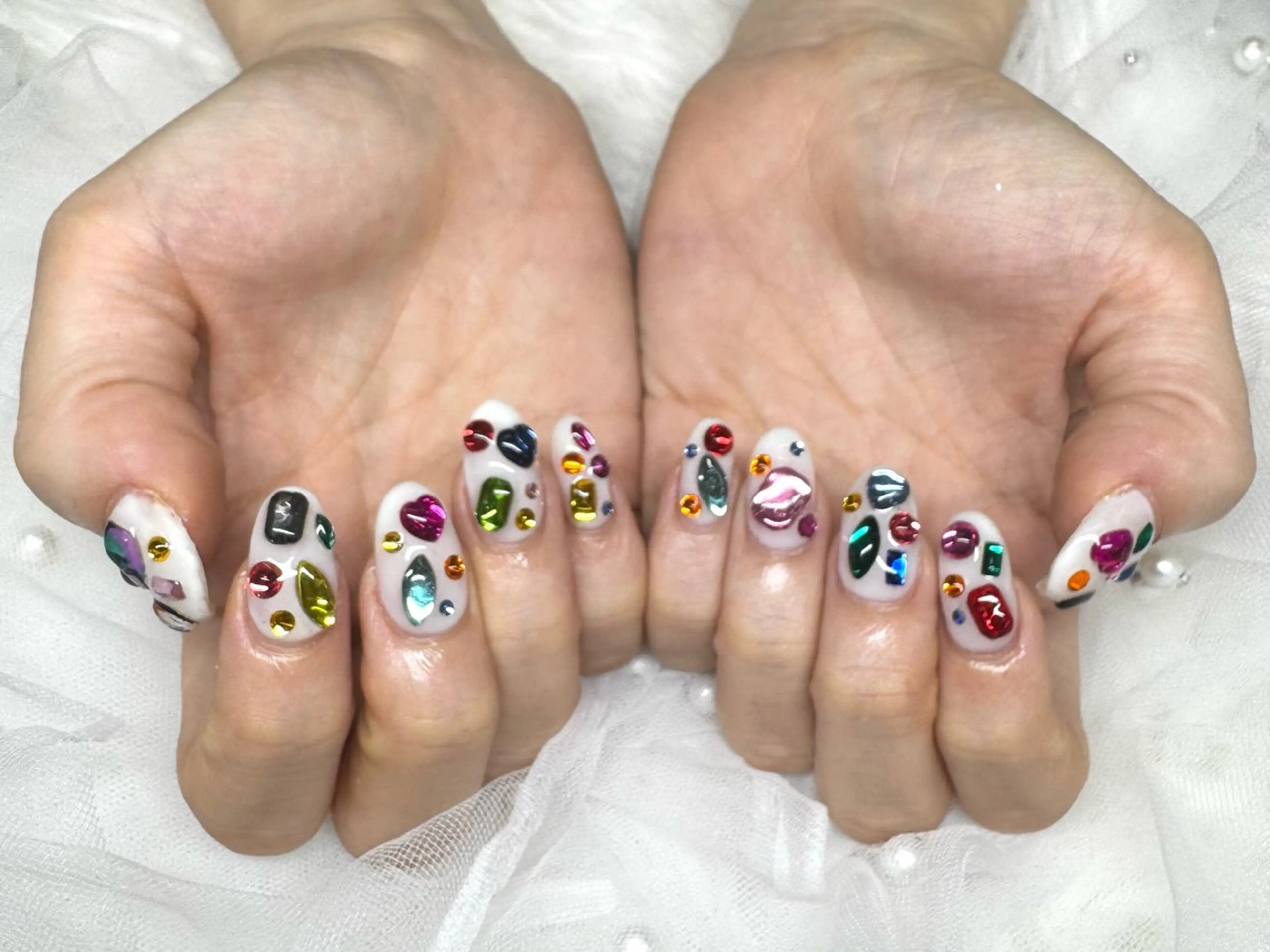 ネイル ジェルネイル 持ち込み スカルプネイル ハンドネイル LUCAS 千葉 AOI💅🏾💕のネイルデザイン